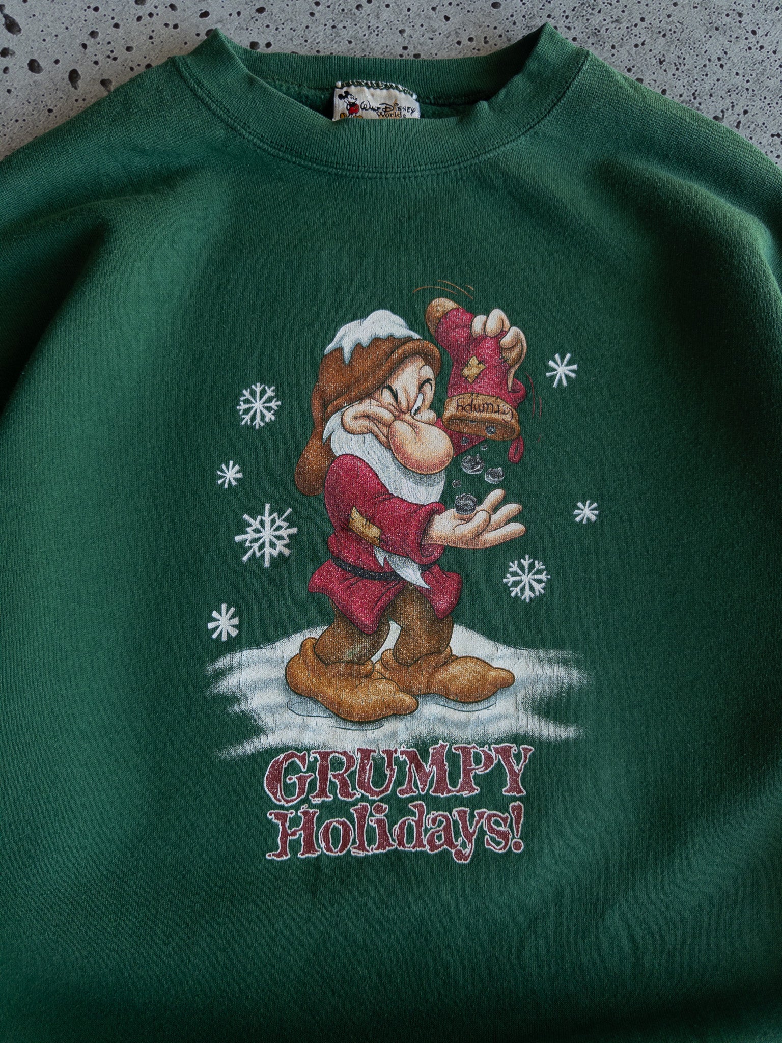 Vintage Grumpy Holidays Christmas Sweatshirt (M)