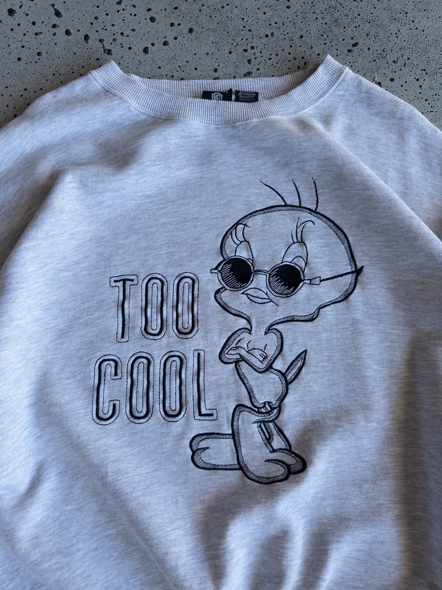 Vintage Tweety Too Cool Sweatshirt (XL)