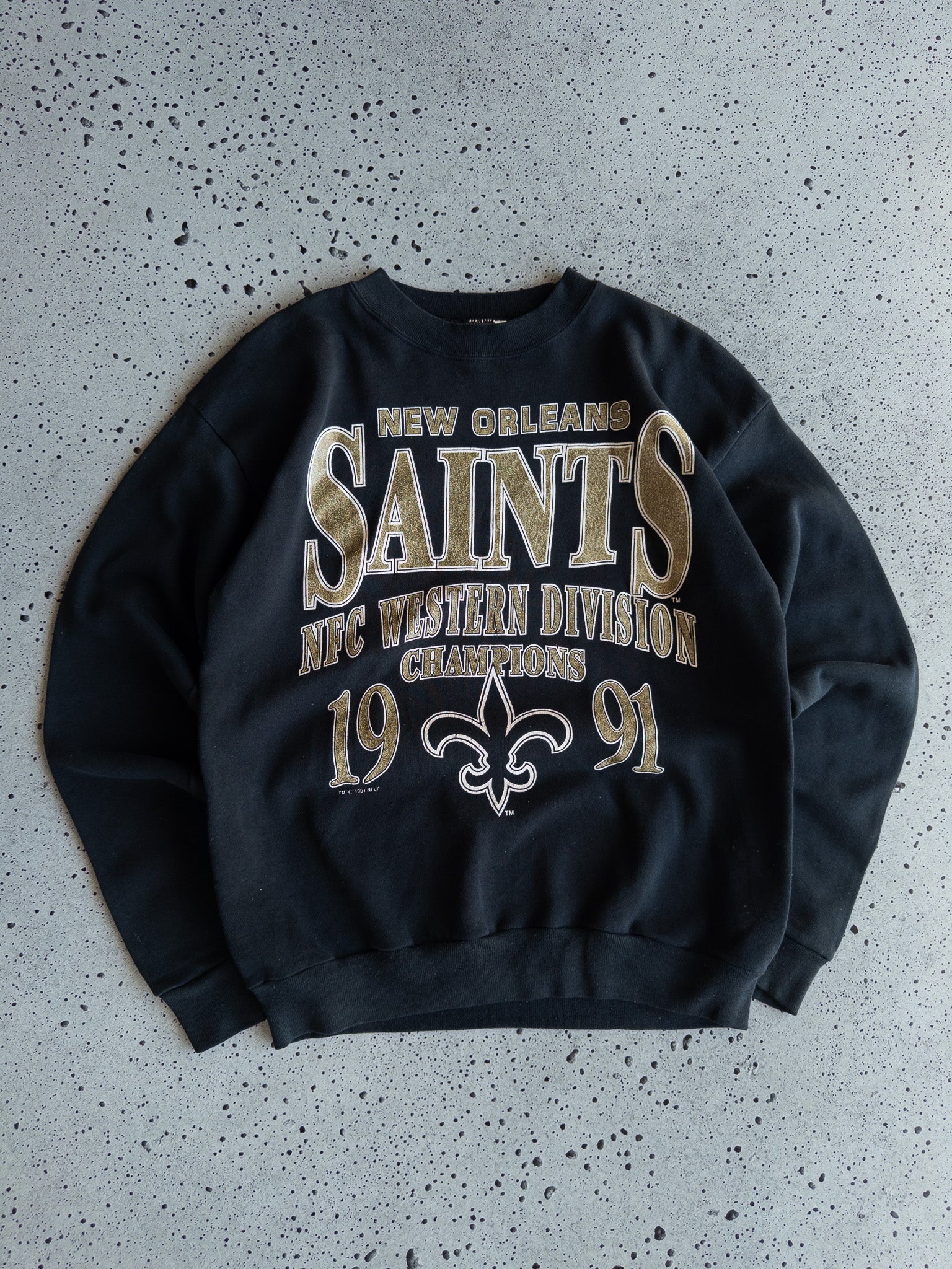 Vintage 1991 New Orleans Saints Sweatshirt (M)