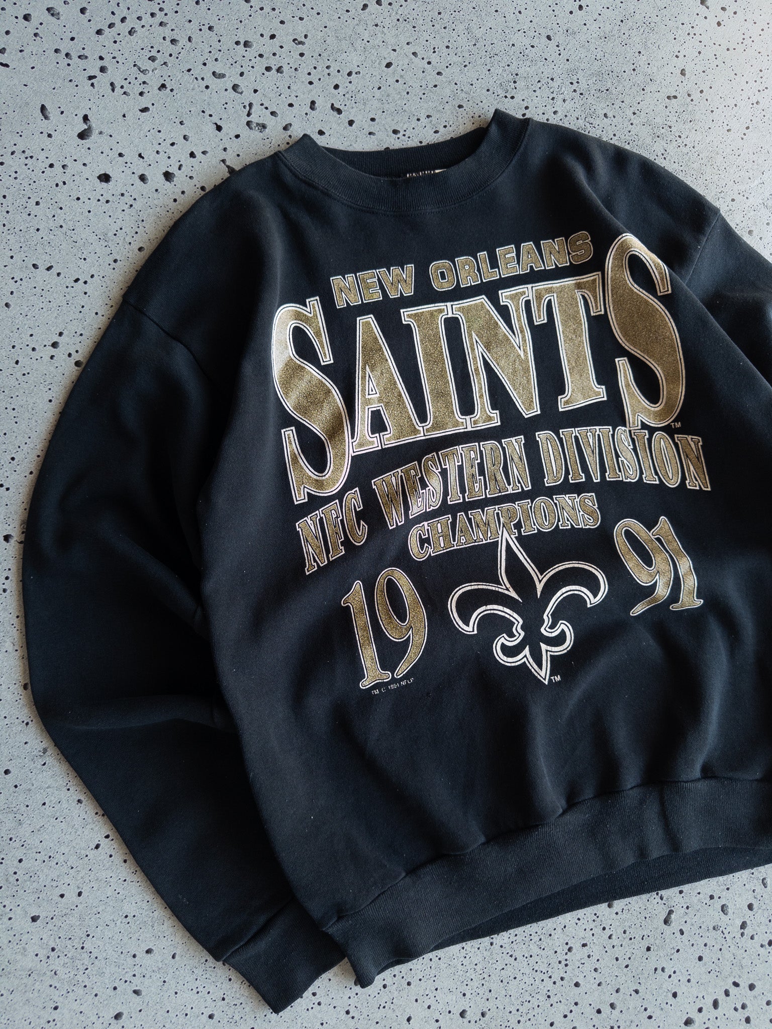 Vintage 1991 New Orleans Saints Sweatshirt (M)