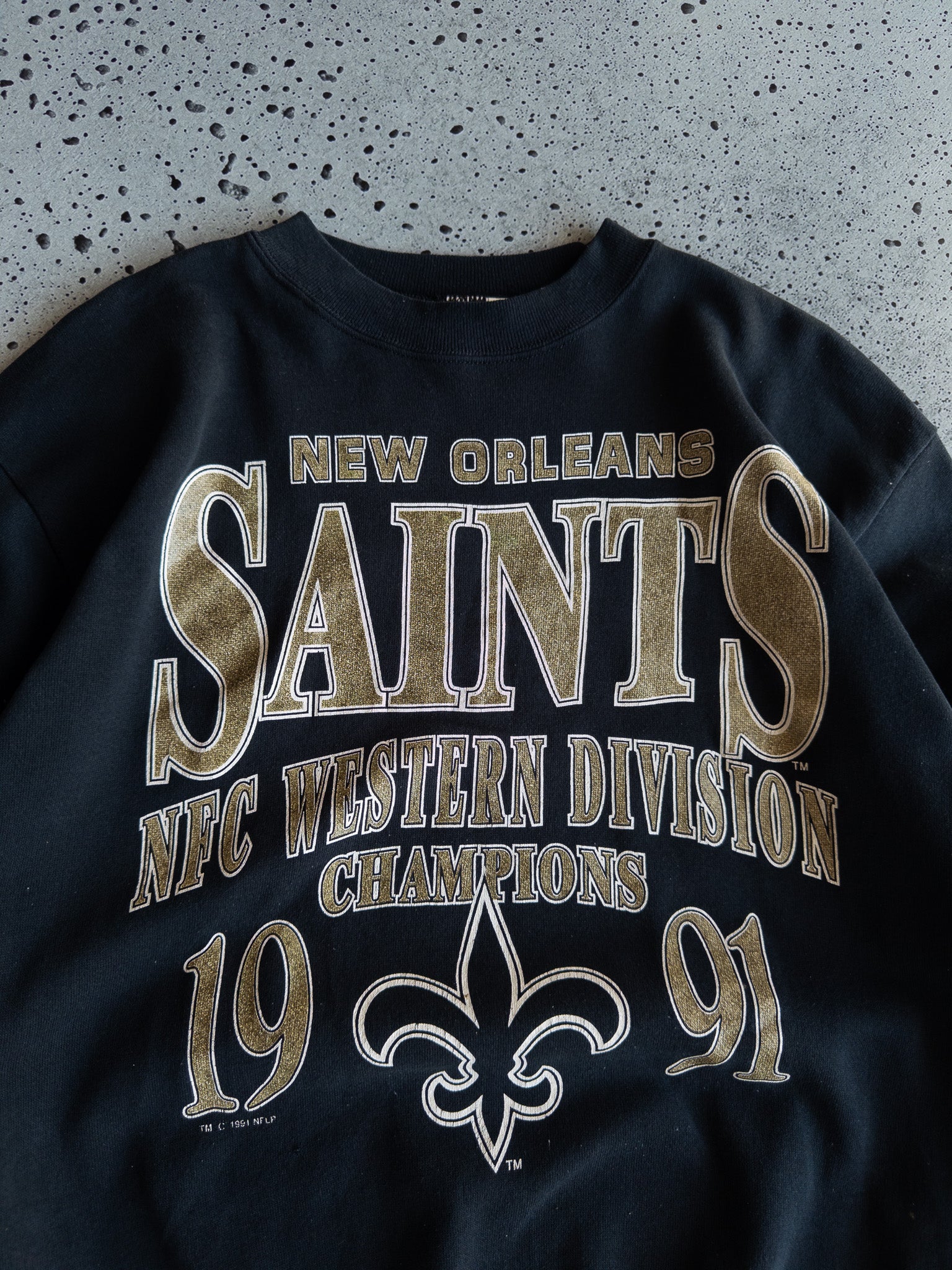 Vintage 1991 New Orleans Saints Sweatshirt (M)