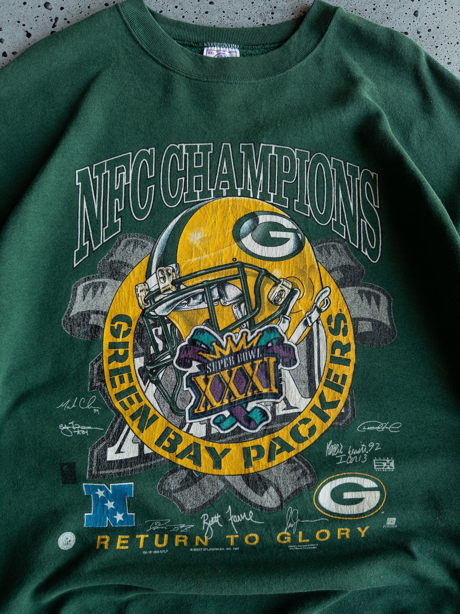 Vintage 1997 Green Bay Packers Sweatshirt (L)