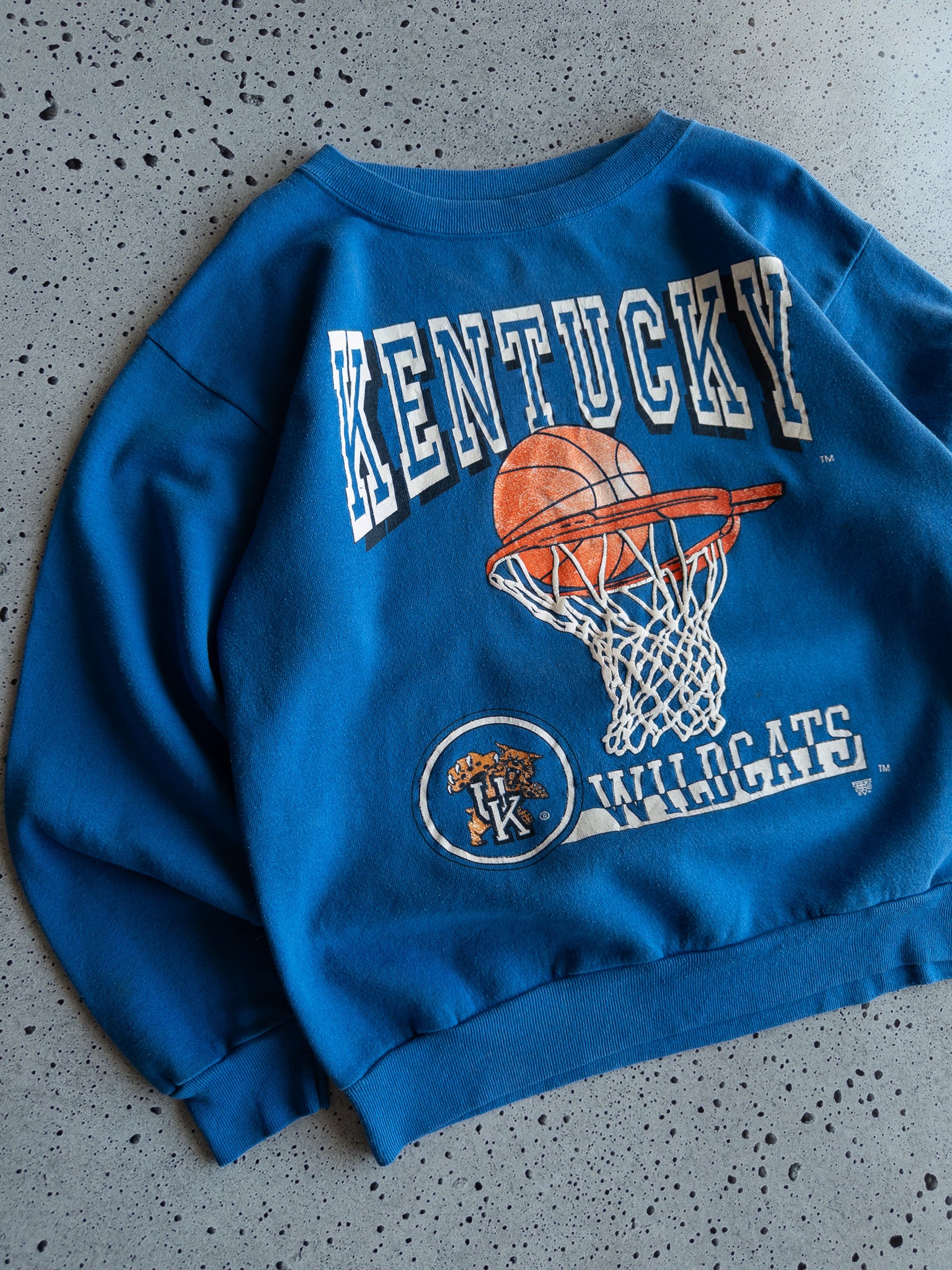 Vintage '90s Kentucky Wildcats Sweatshirt (M)