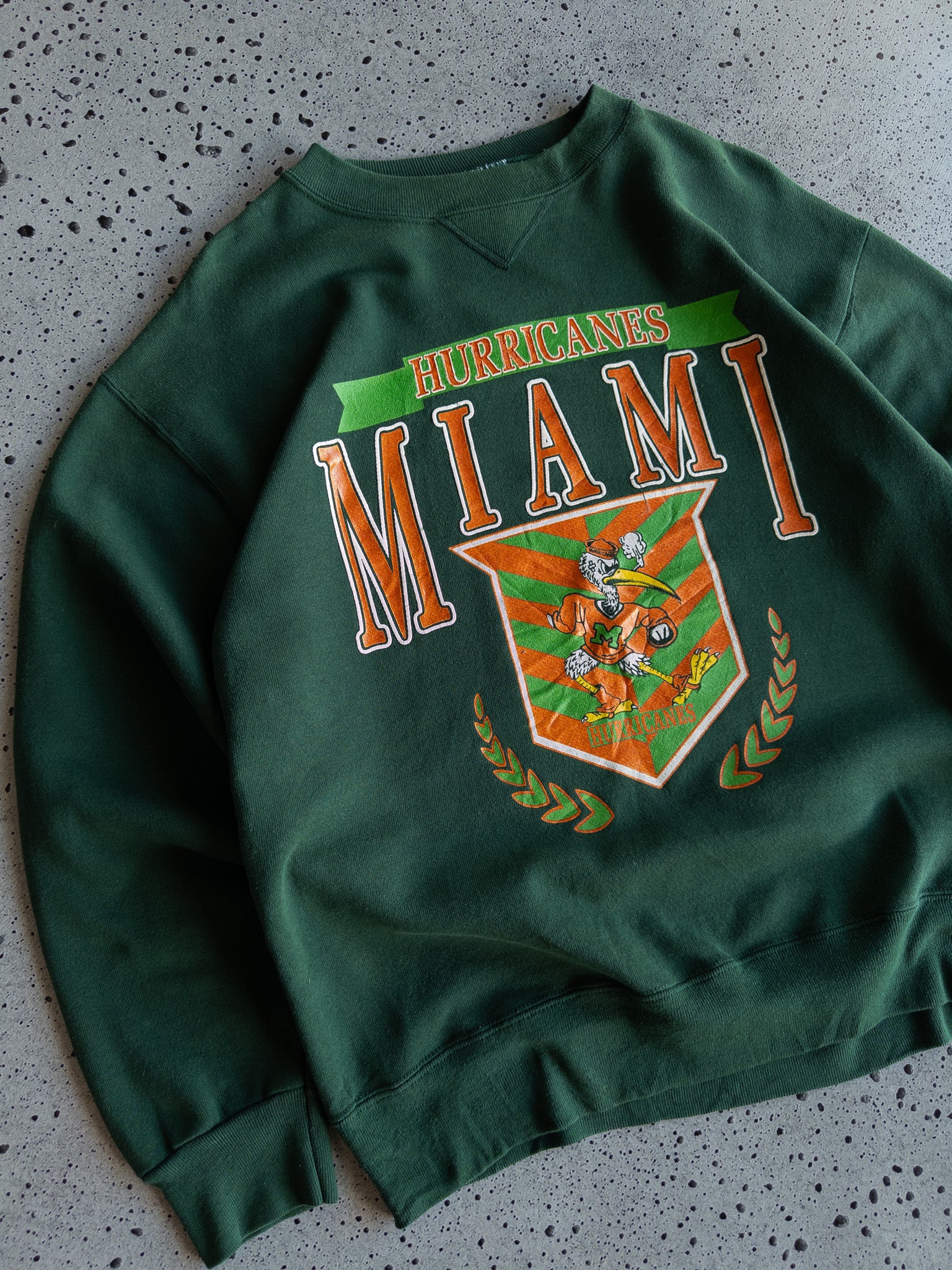 Vintage Miami Hurricanes Sweatshirt (M)