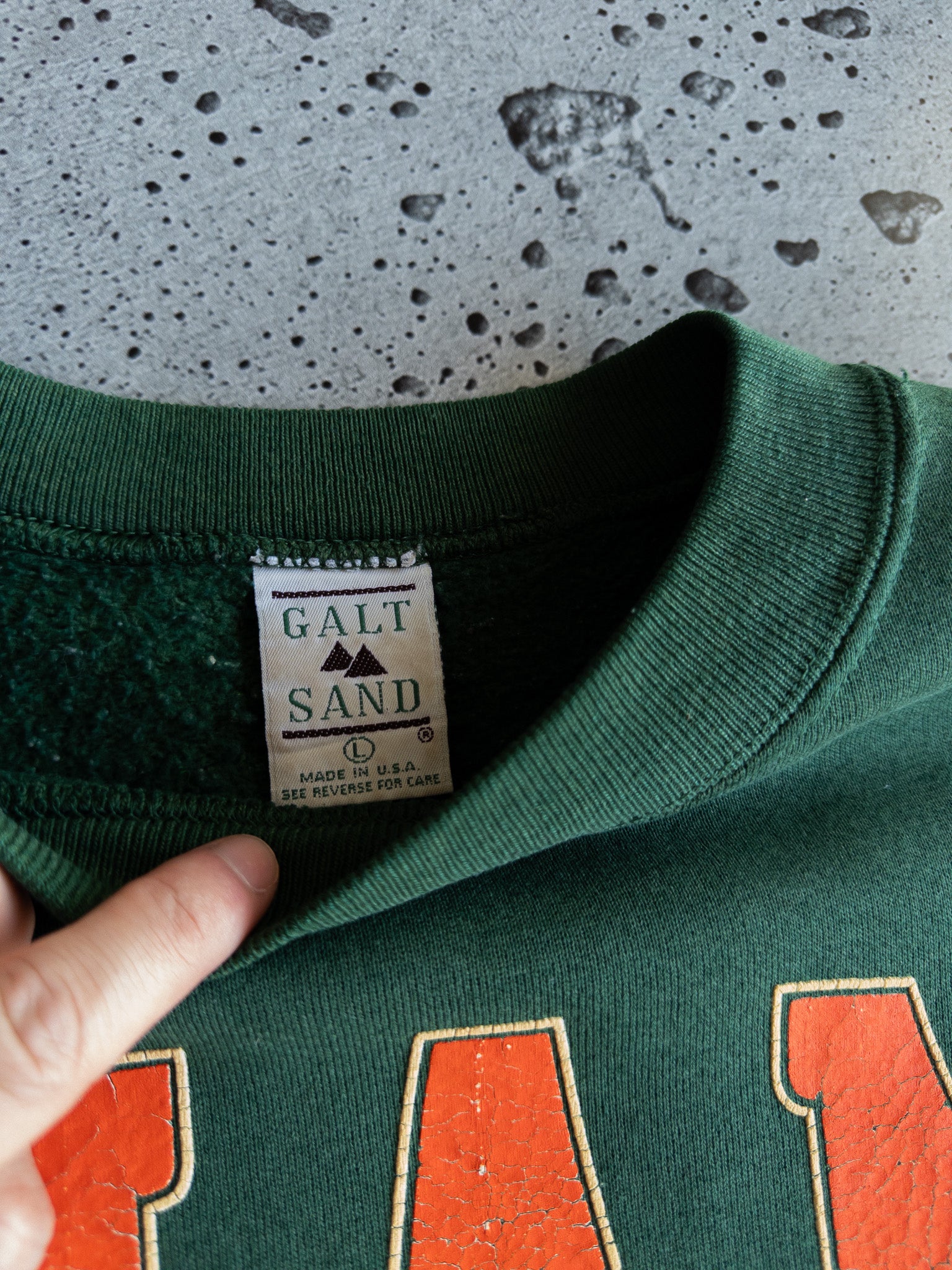 Vintage Miami Hurricanes Sweatshirt (L)