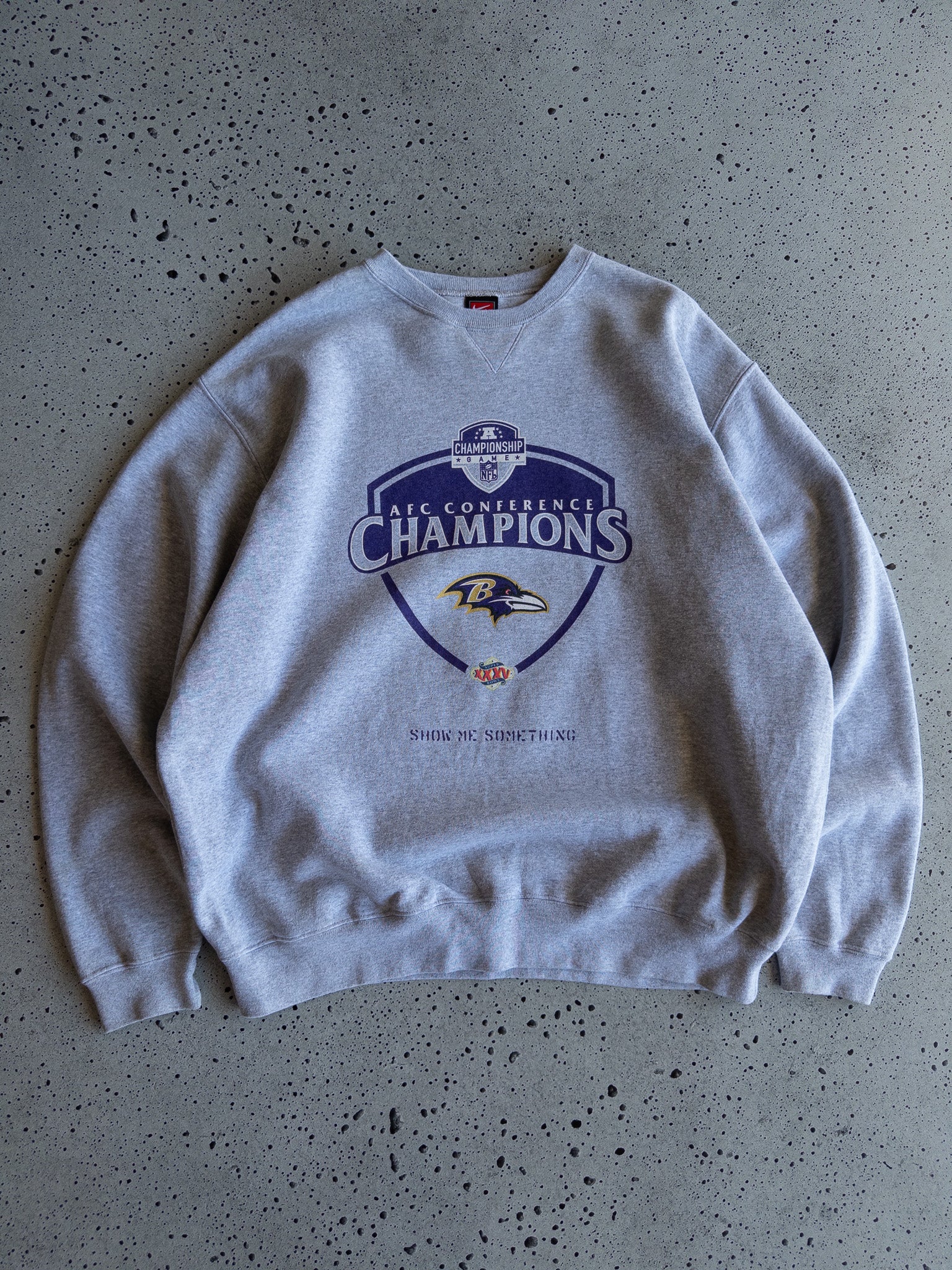 Vintage 2001 Baltimore Ravens Sweatshirt (XL)