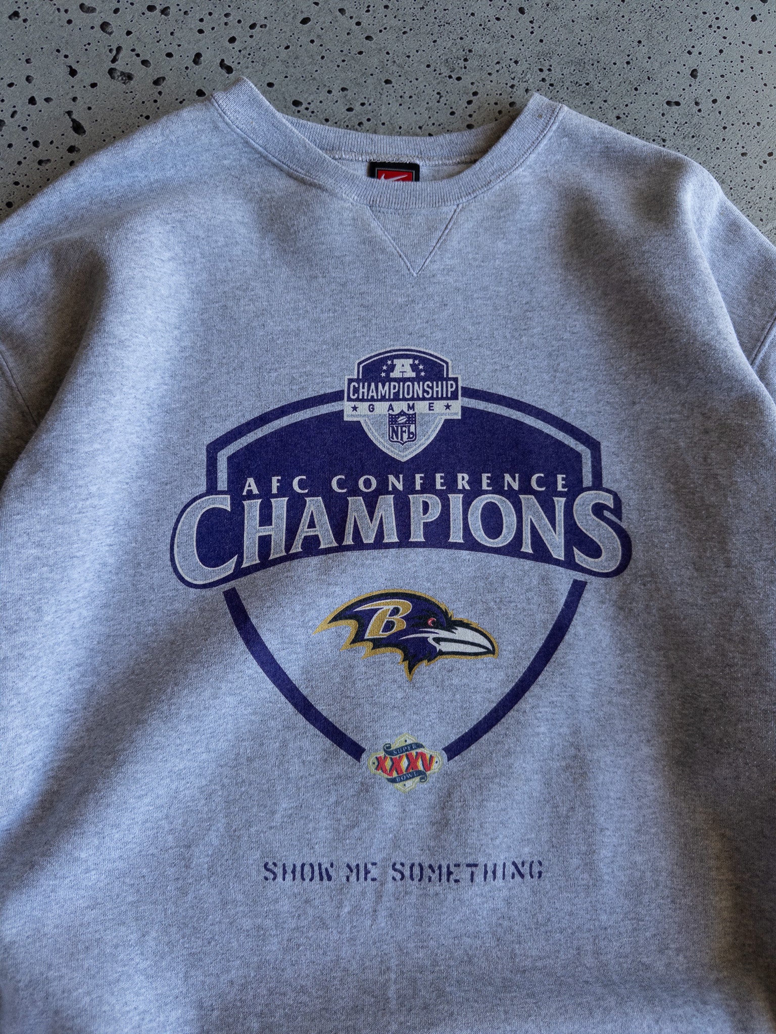 Vintage 2001 Baltimore Ravens Sweatshirt (XL)