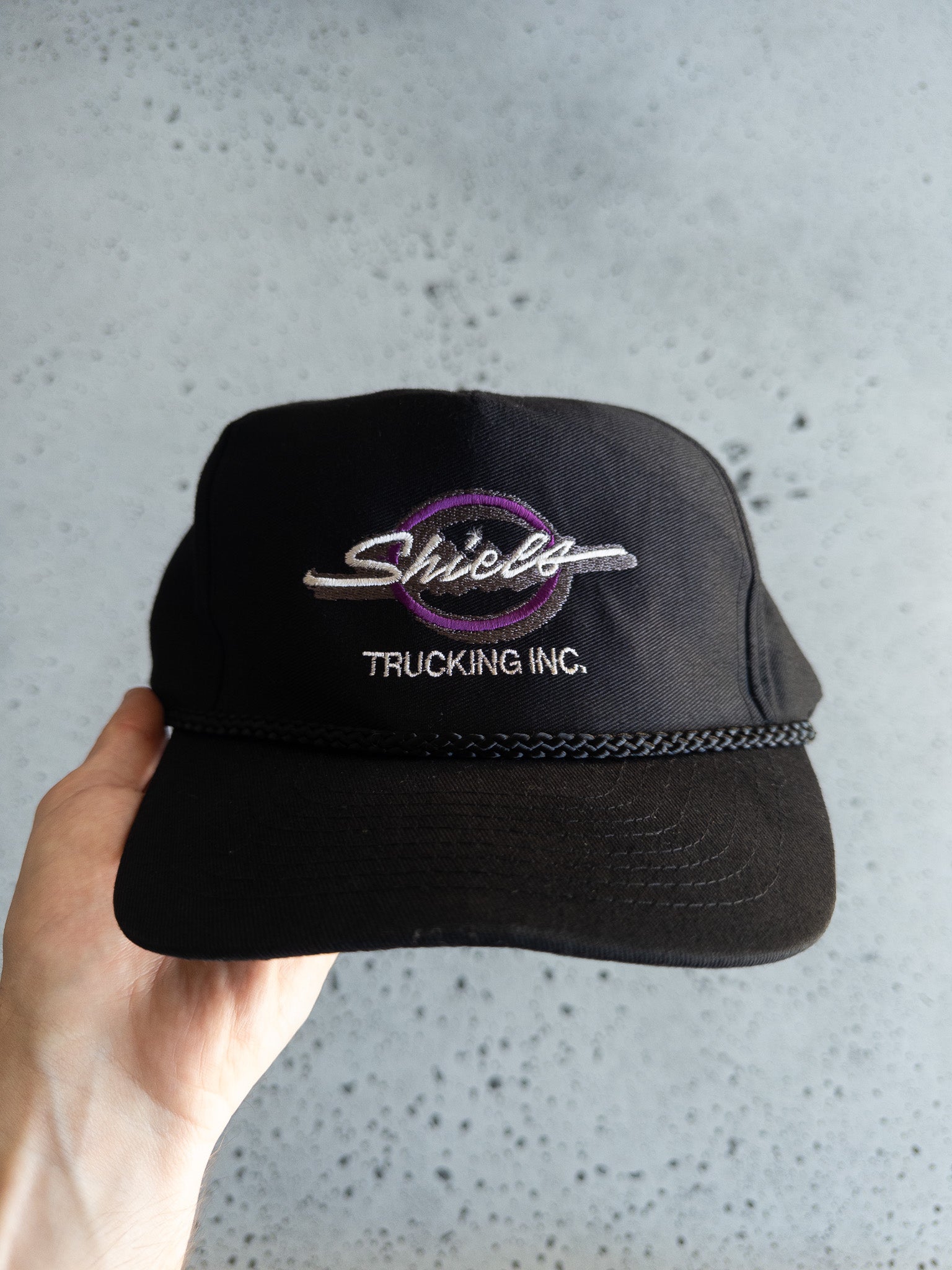 Vintage Shiels Trucking Rope Hat