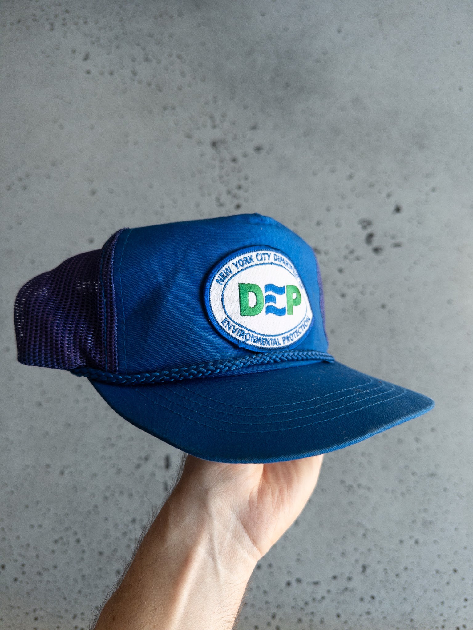 Vintage NY Department of Environmental Protection Rope Hat