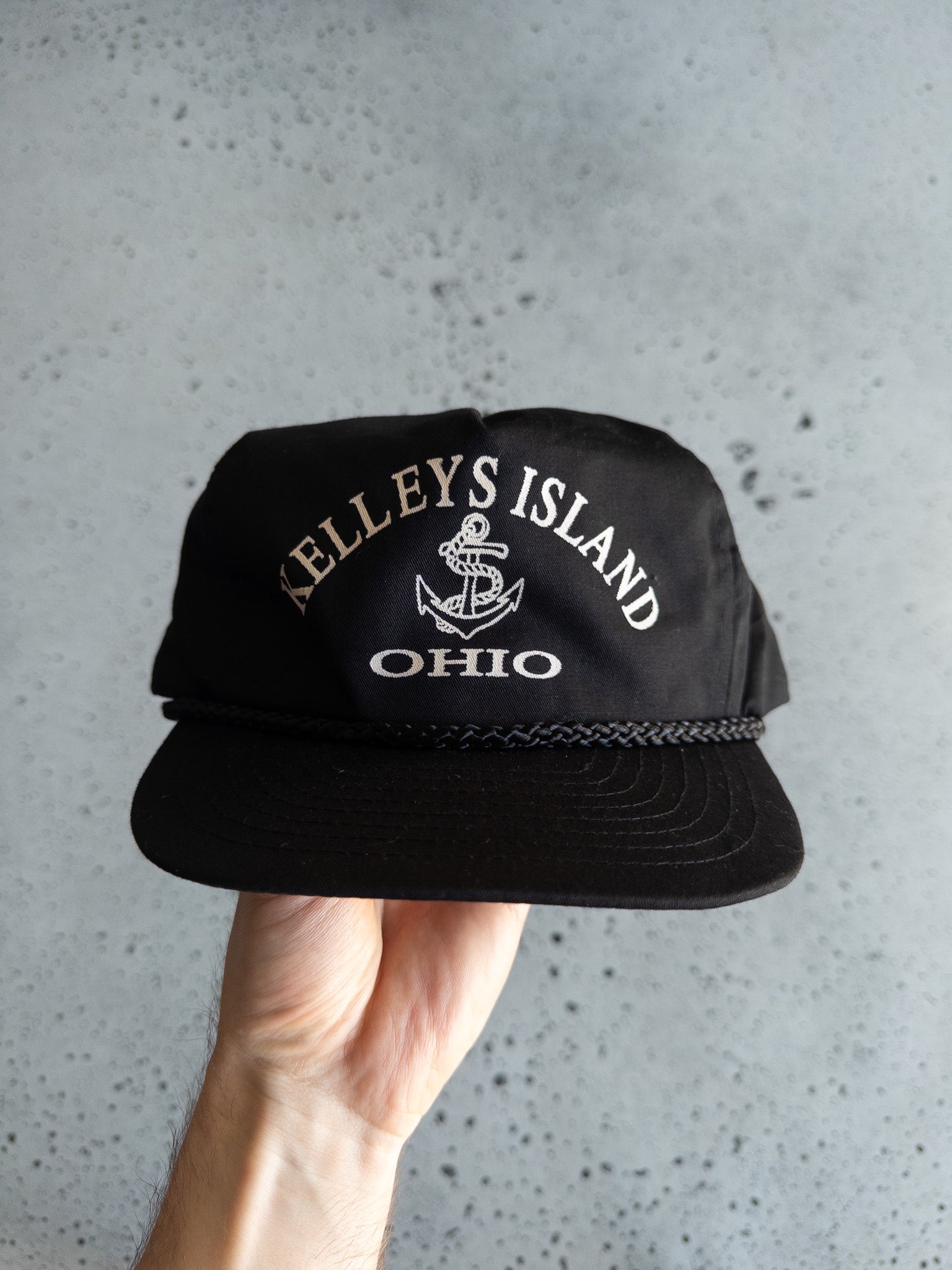 Vintage Kelleys Island Ohio Rope Hat