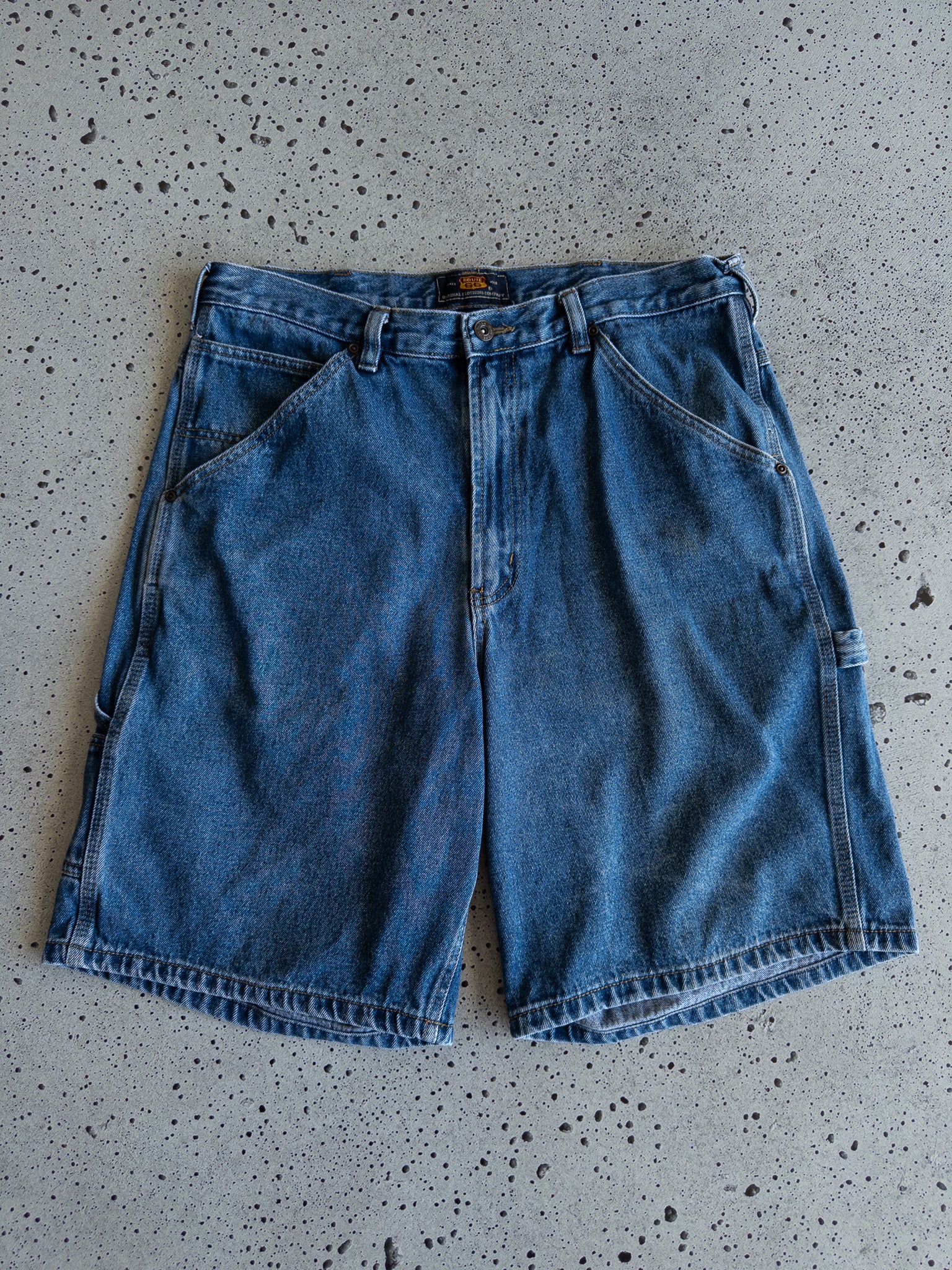 Vintage Route 66 Jorts (W36)