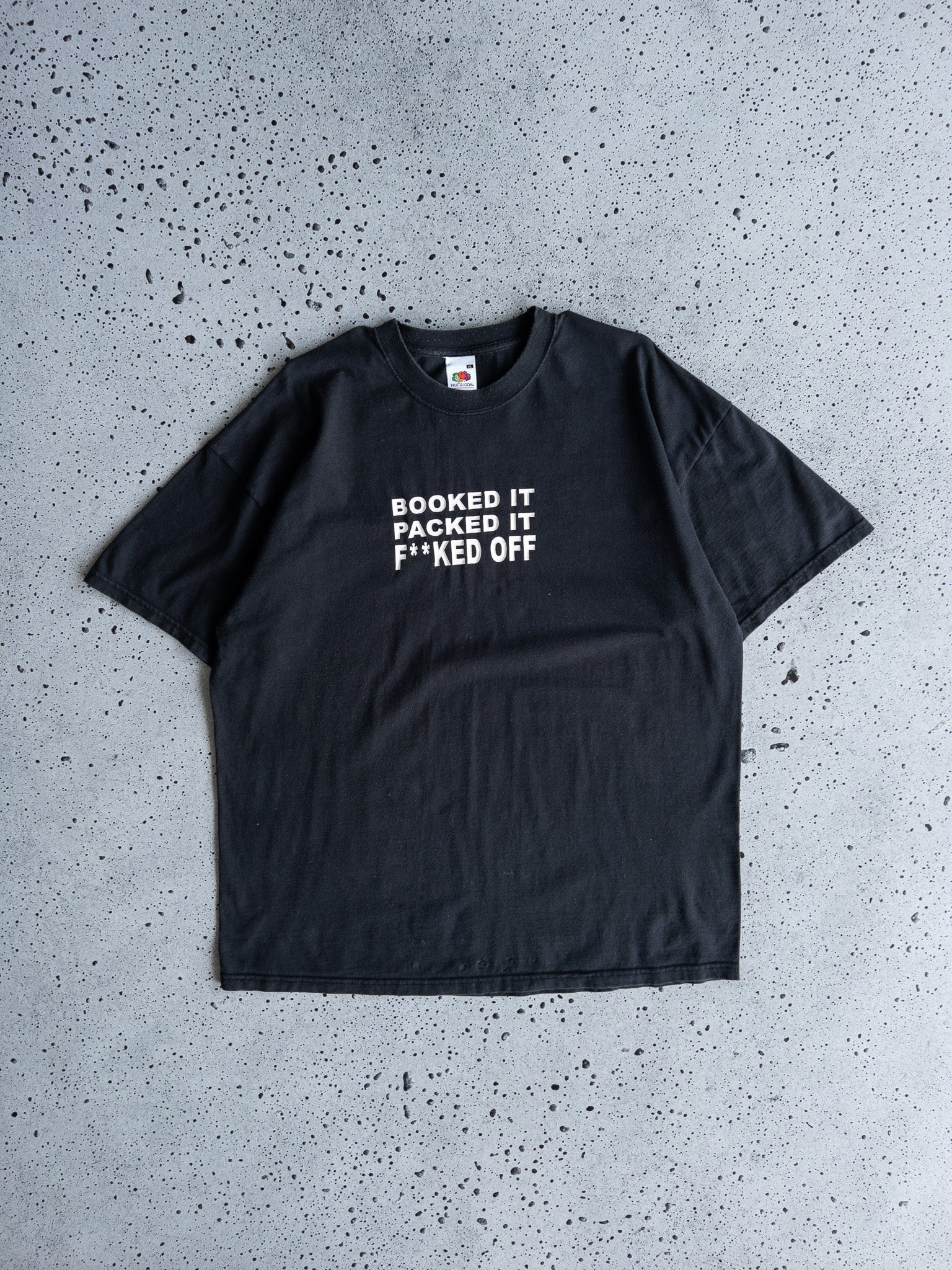 Vintage Booked It, Packed It, F**ked Off Tee (XL)