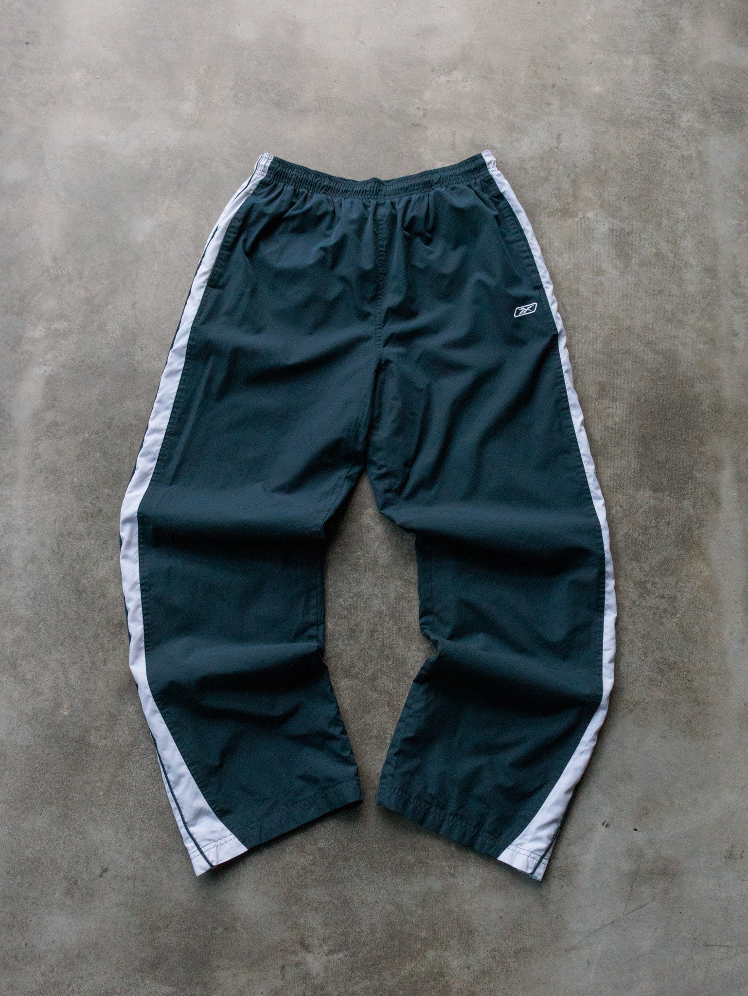 Vintage 00s Green Reebok Pants (L)
