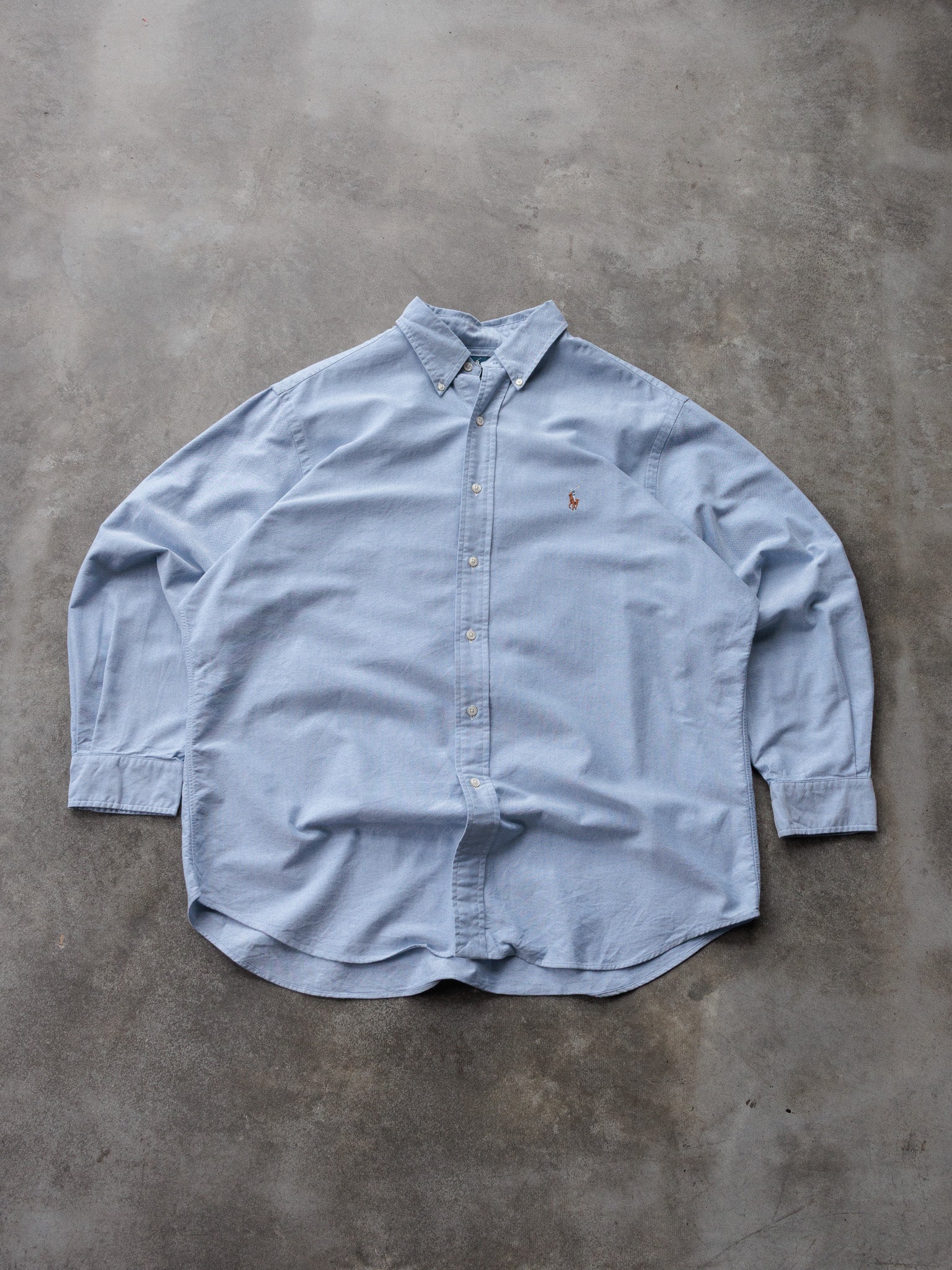 Vintage 00s Blue Ralph Lauren Shirt (XL)