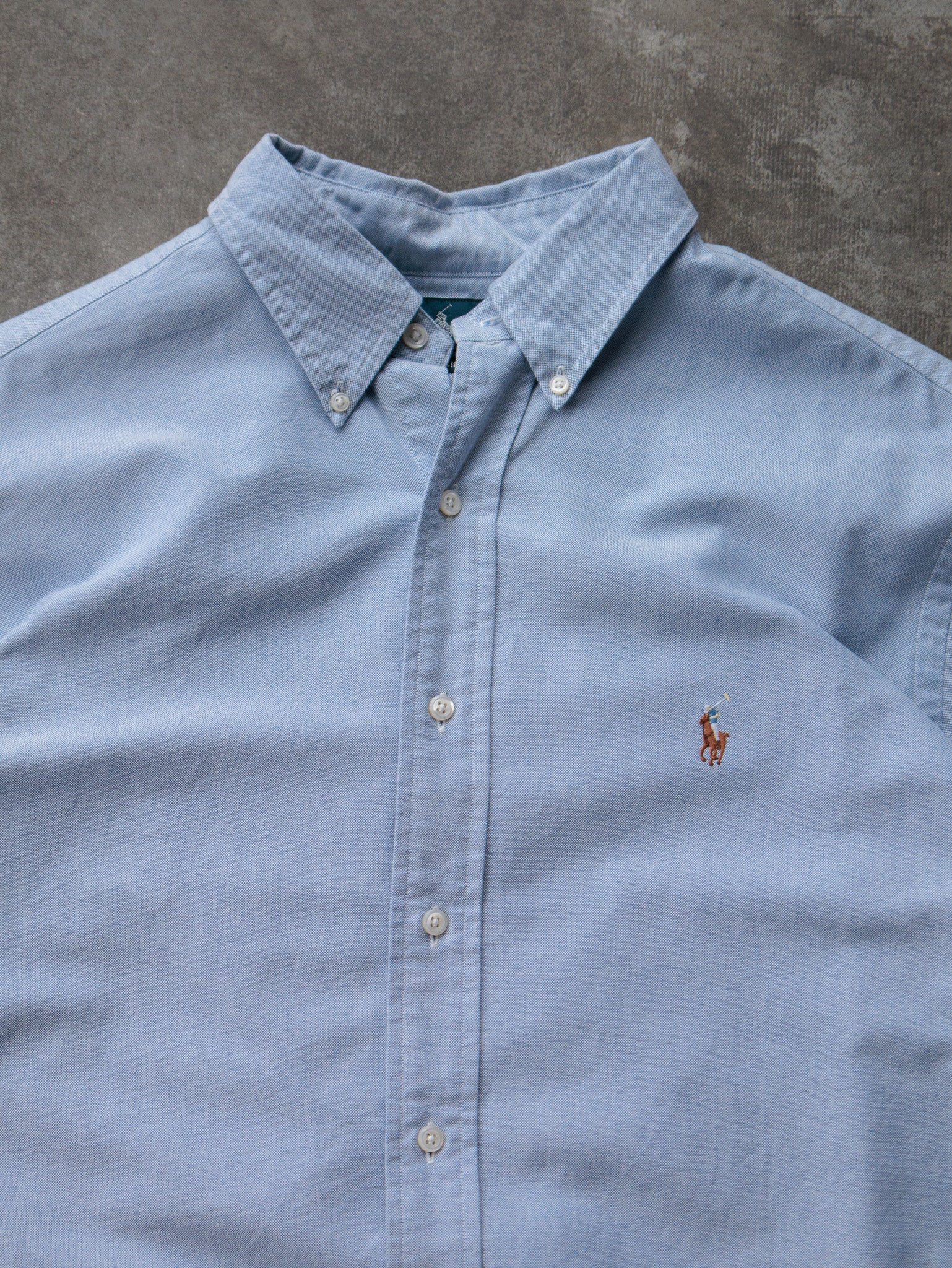 Vintage 00s Blue Ralph Lauren Shirt (XL)