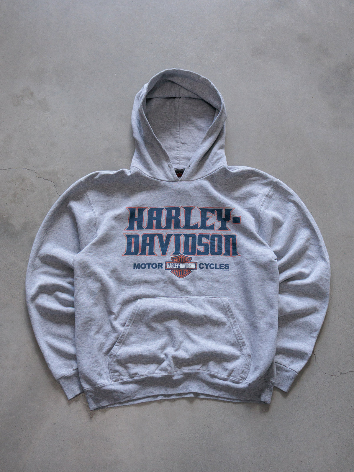 Vintage Grey Harley-Davidson Las Vegas Hoodie (M)