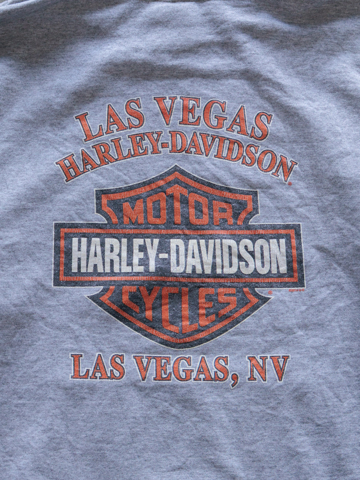 Vintage Grey Harley-Davidson Las Vegas Hoodie (M)