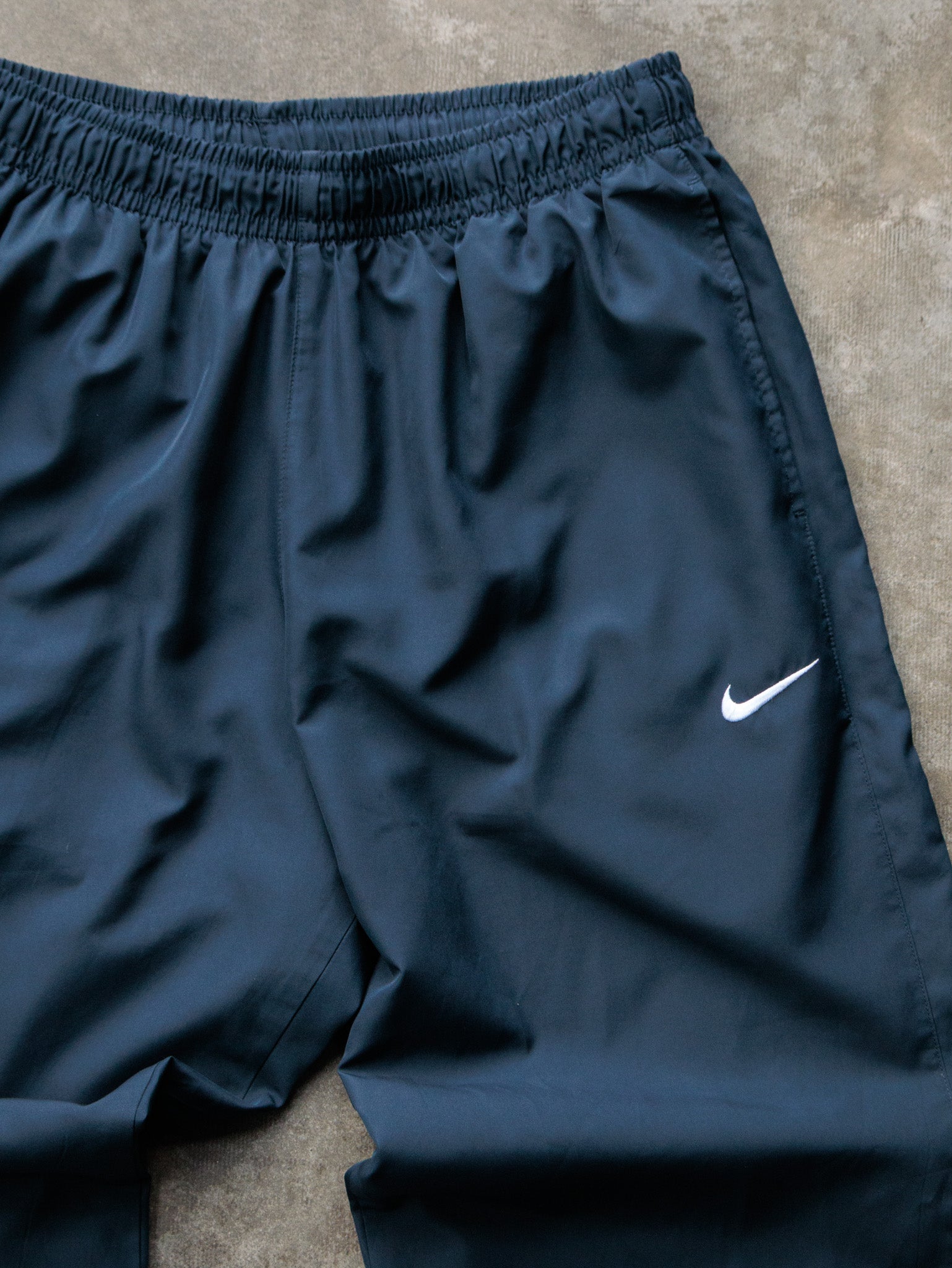 Vintage 00s Navy Nike Track Pants (XL)