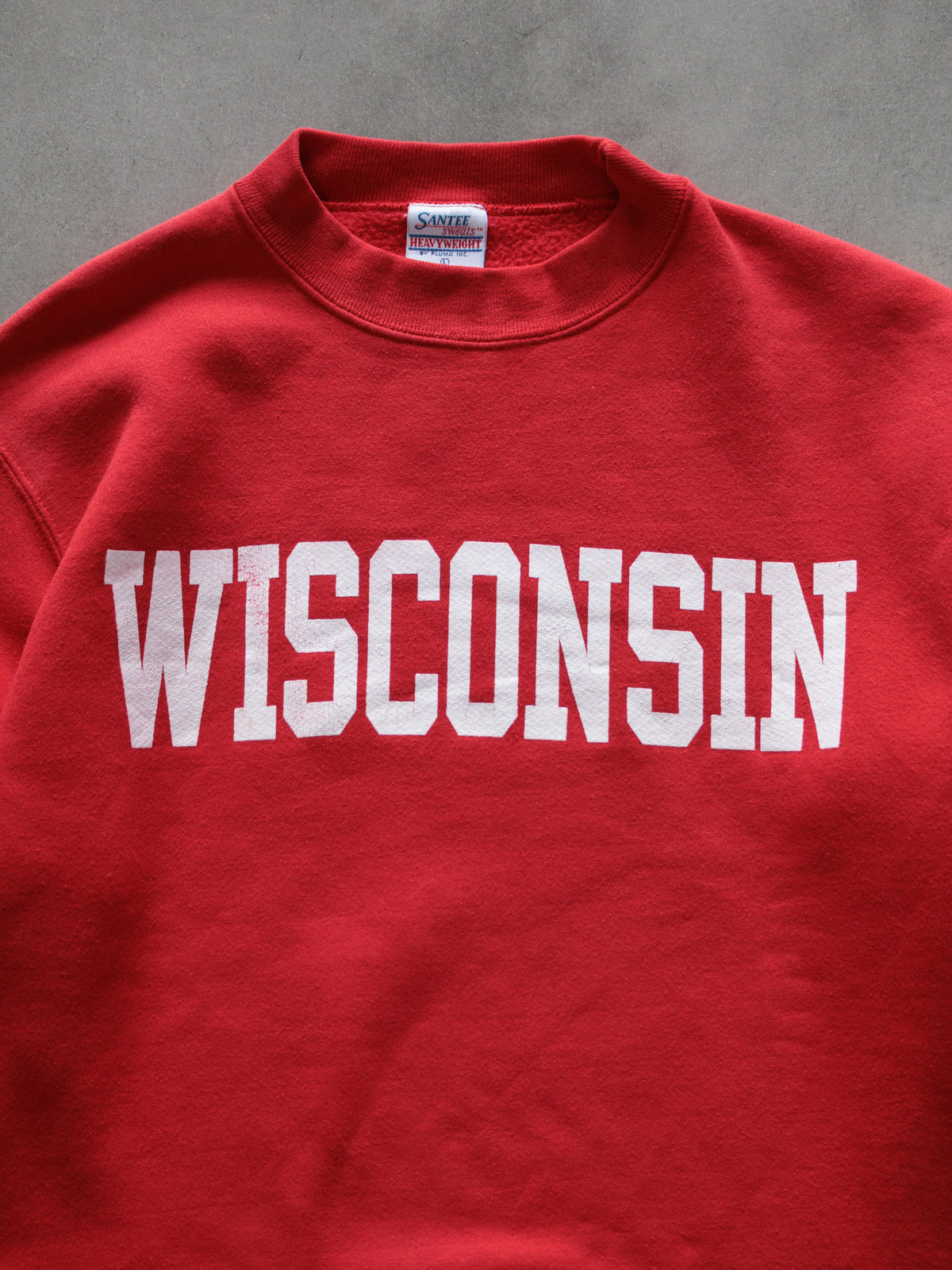 Vintage 90s Red Wisconsin Santee Sweats Sweatshirt (L)
