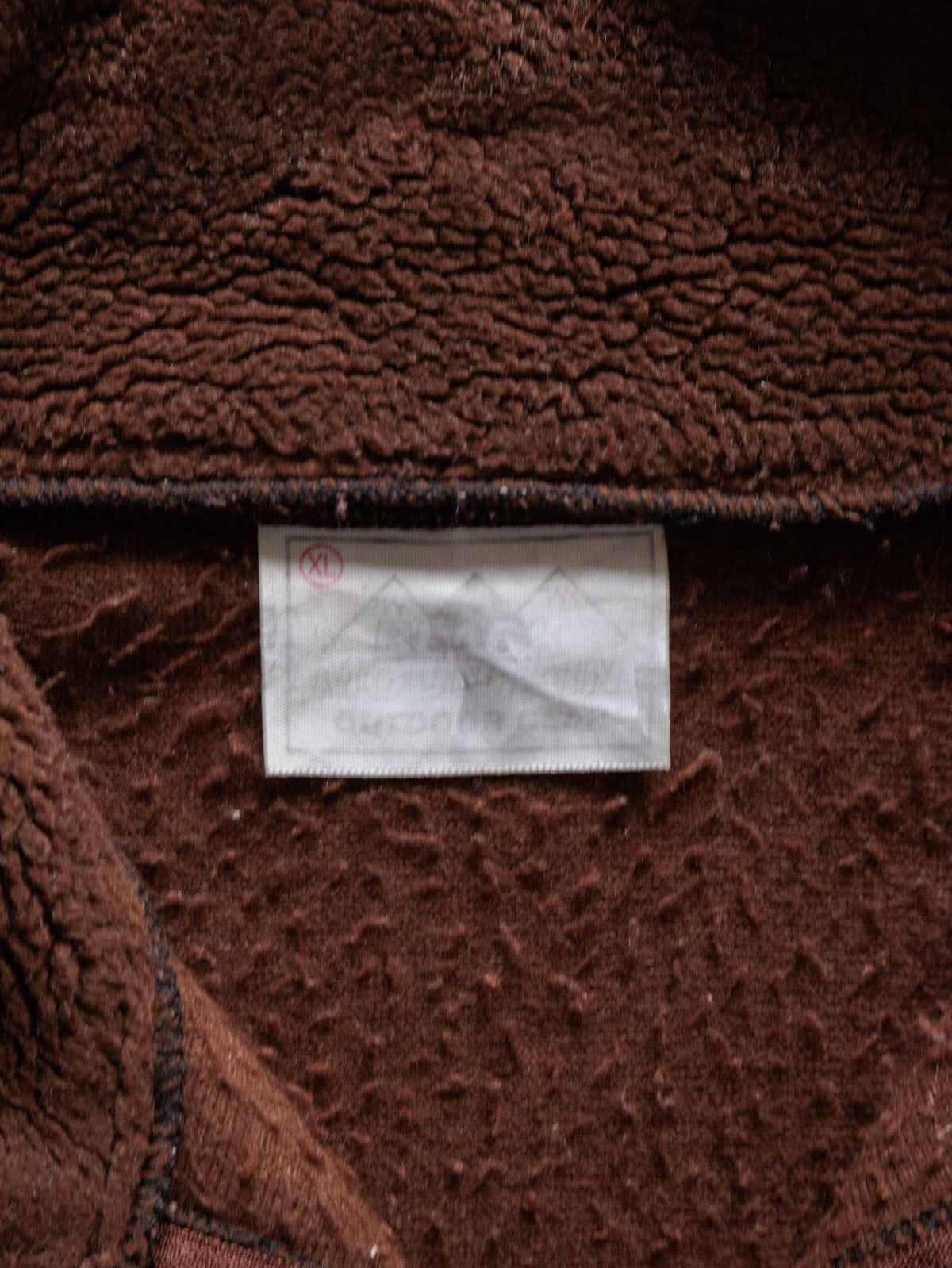 Vintage Brown Deer Fleece Jacket (XL)