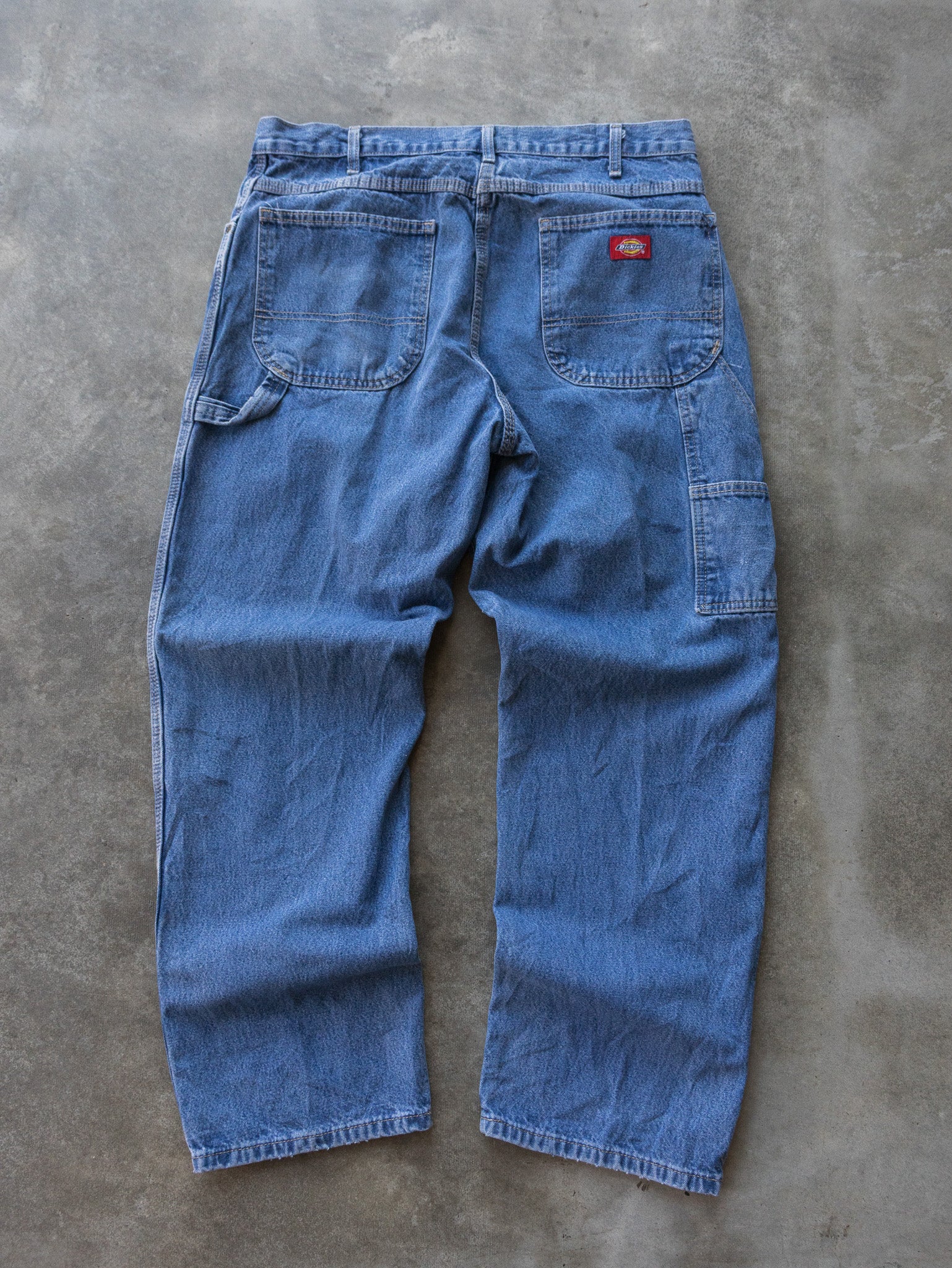 Vintage Blue Dickies Carpenter Jeans (W36)