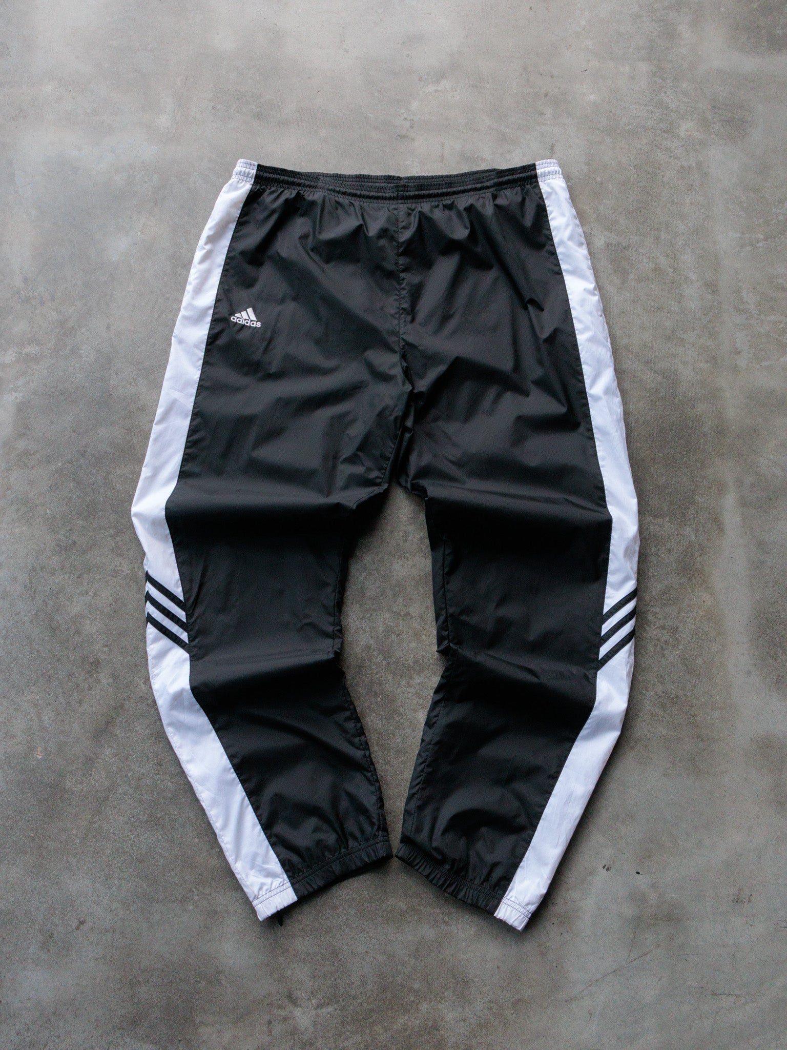 Vintage 00s Black Adidas Track Pants (L)
