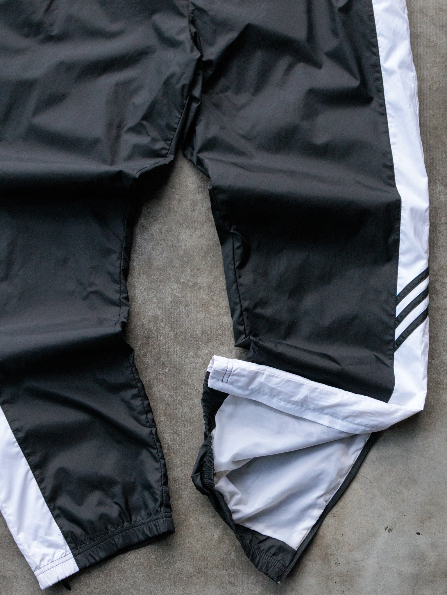 Vintage 00s Black Adidas Track Pants (L)