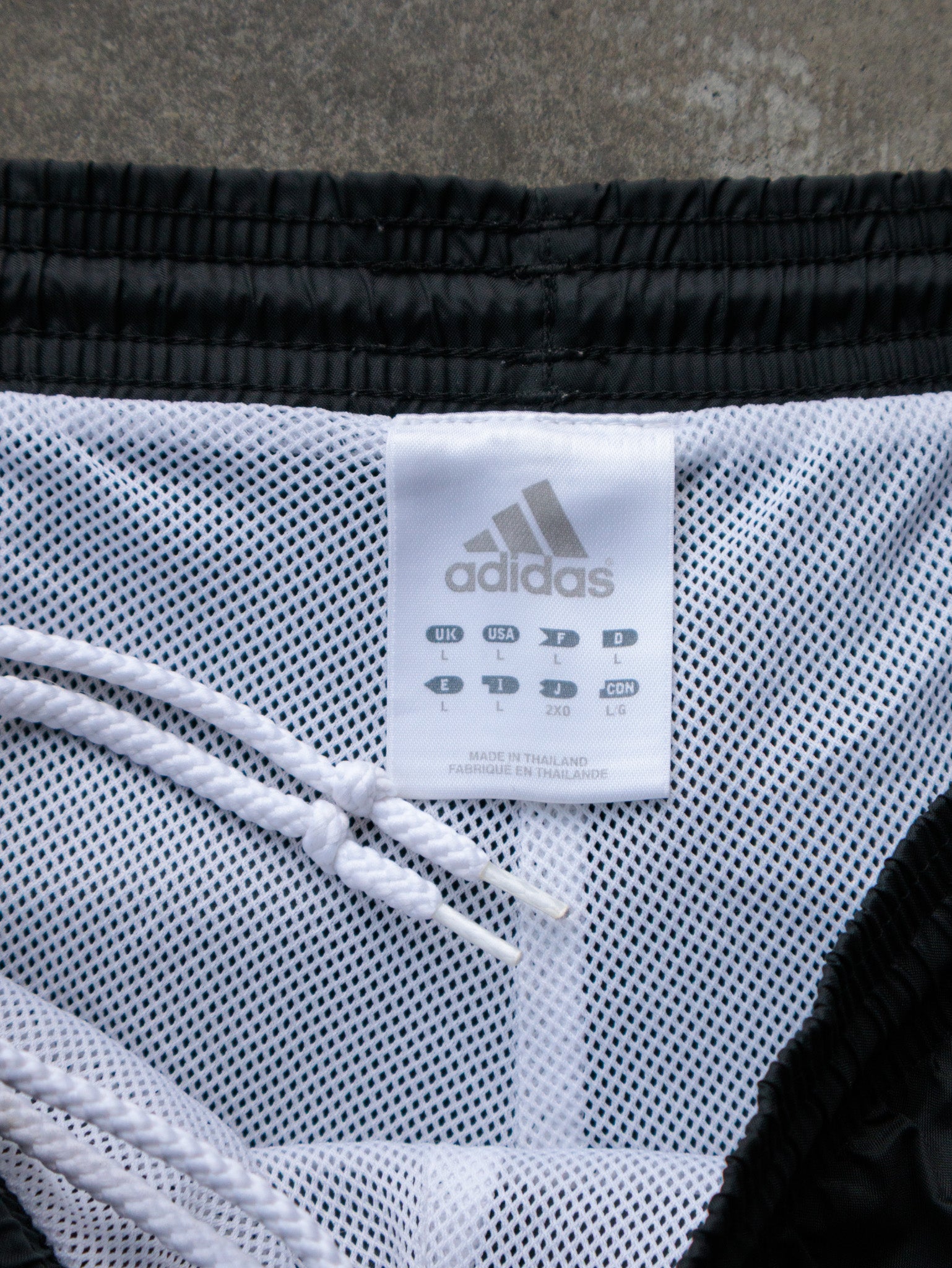 Vintage 00s Black Adidas Track Pants (L)