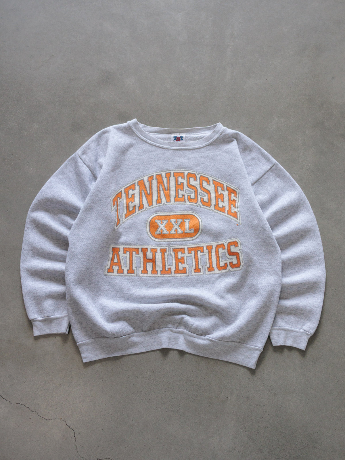 Vintage 90s Grey Tennessee Athletics Sweatshirt (XL)