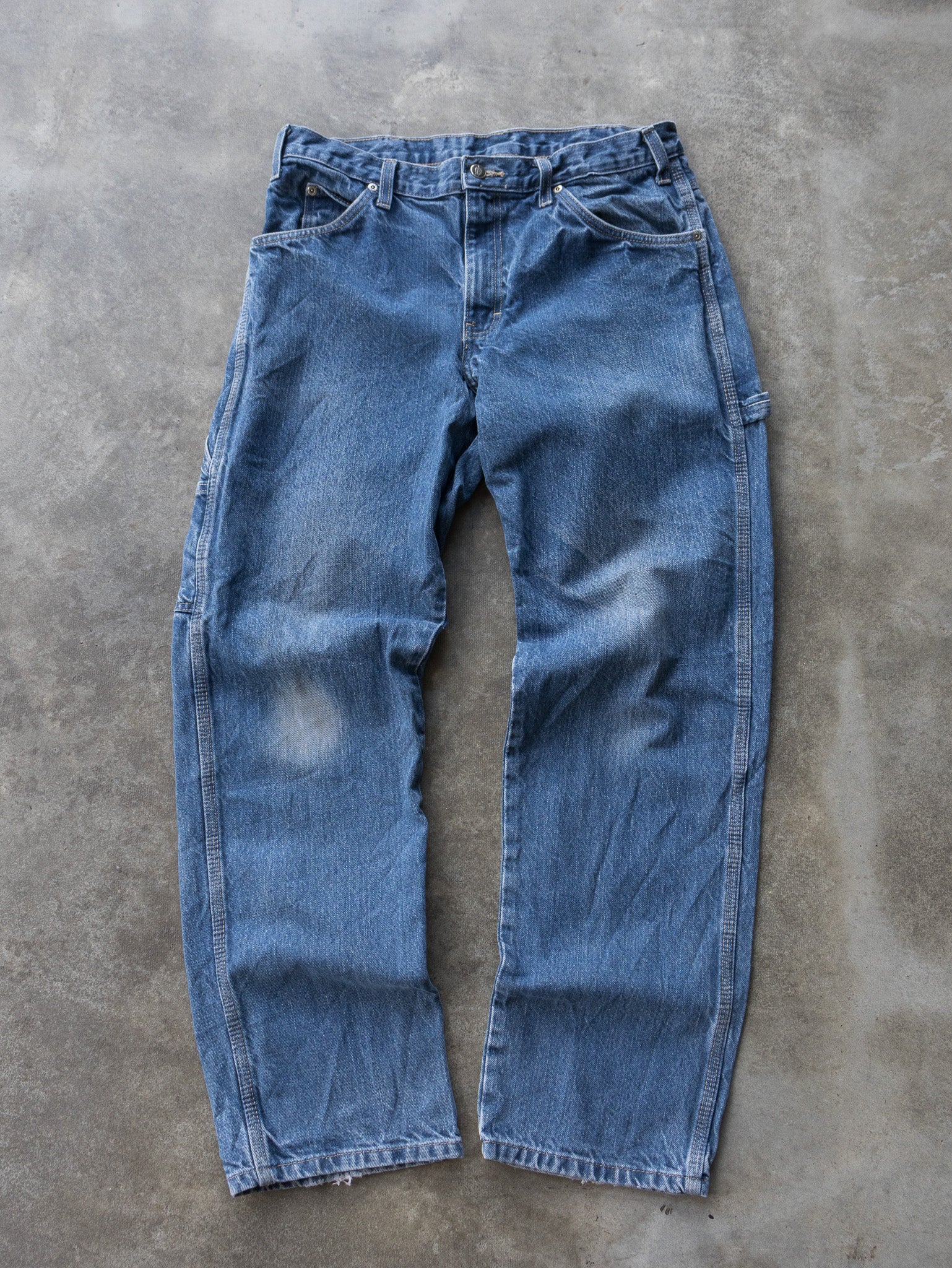 Vintage Blue Dickies Carpenter Jeans (W32)