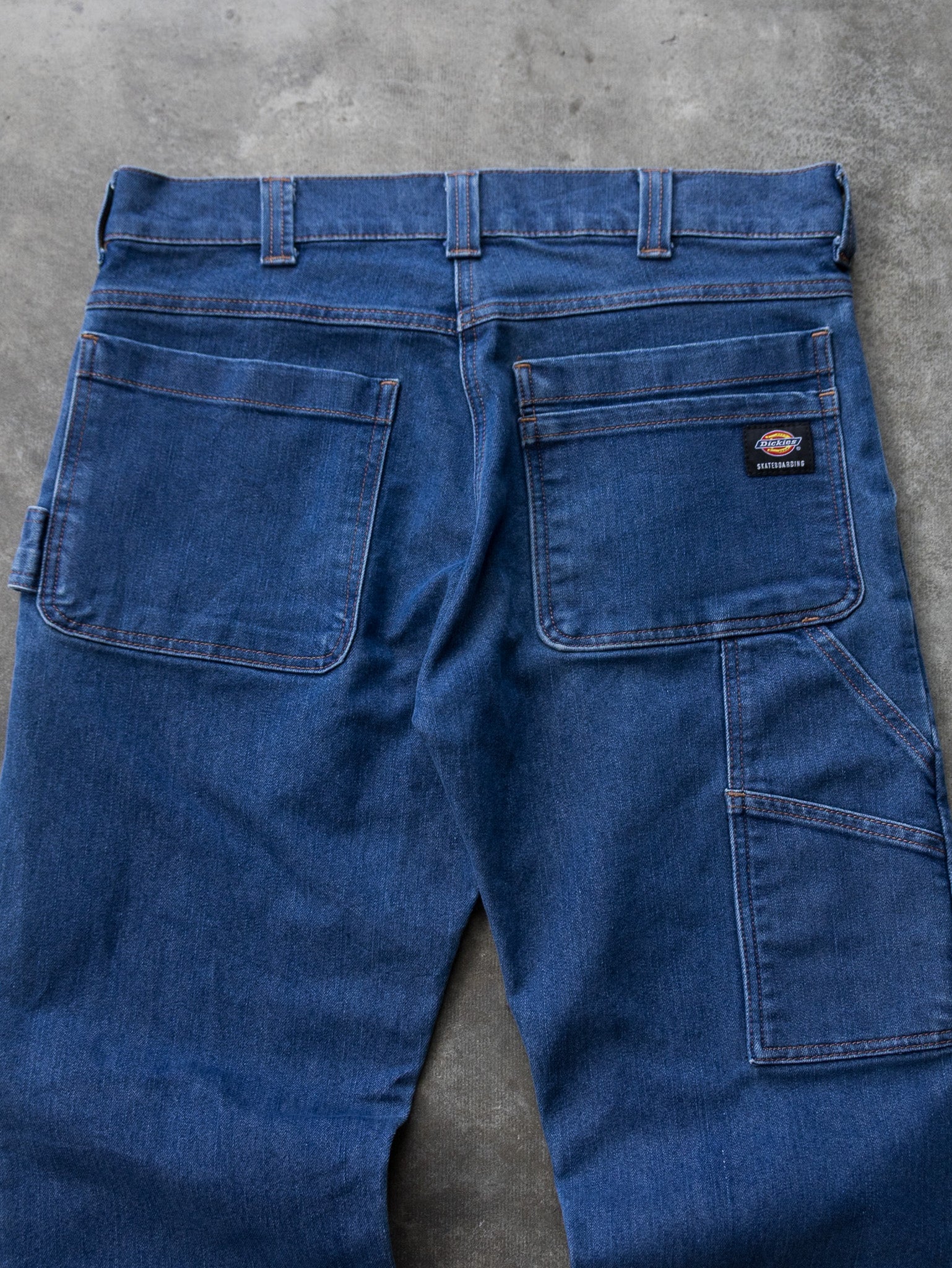 Vintage Blue Dickies Carpenter Jeans (W34)