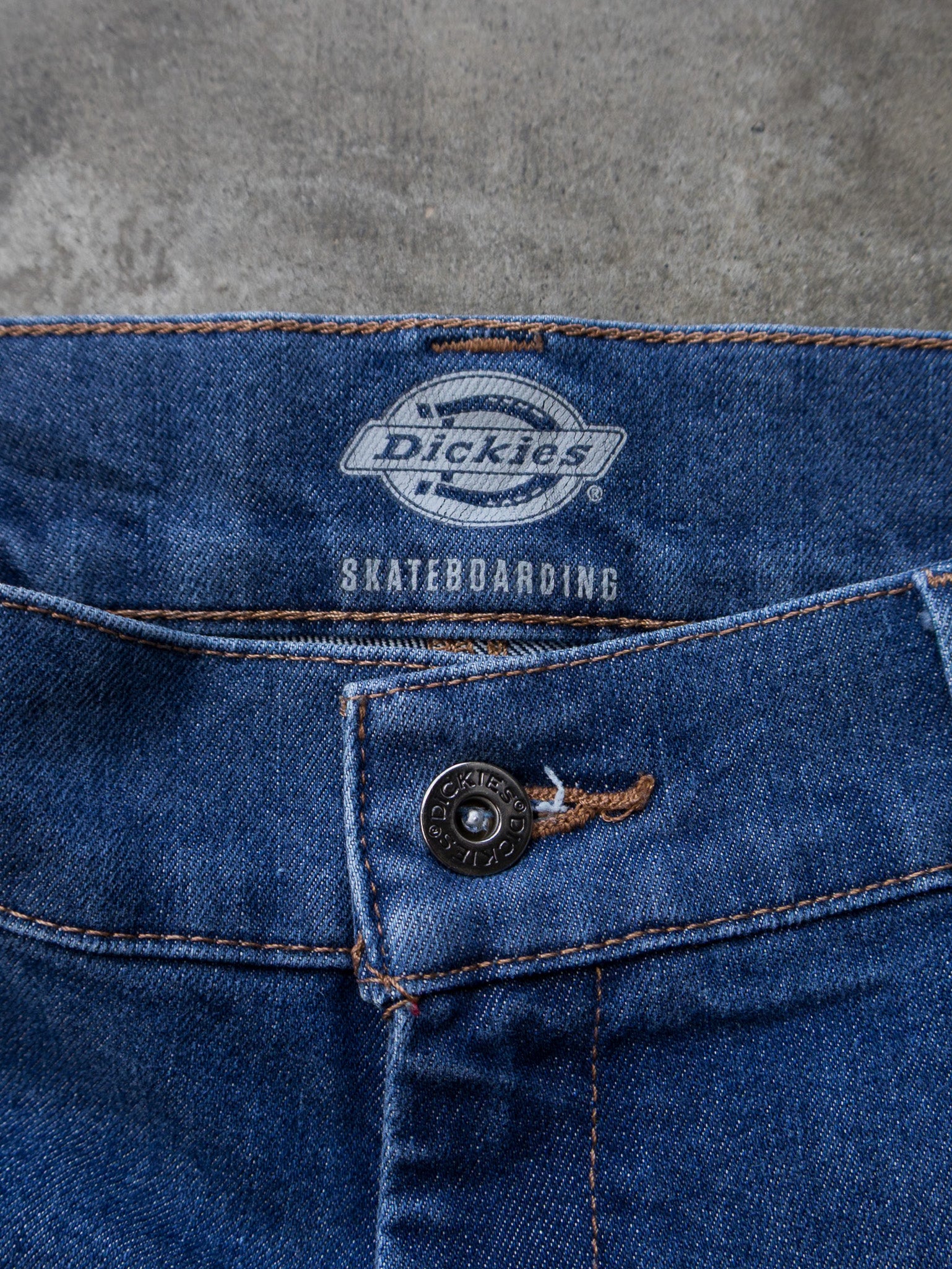 Vintage Blue Dickies Carpenter Jeans (W34)