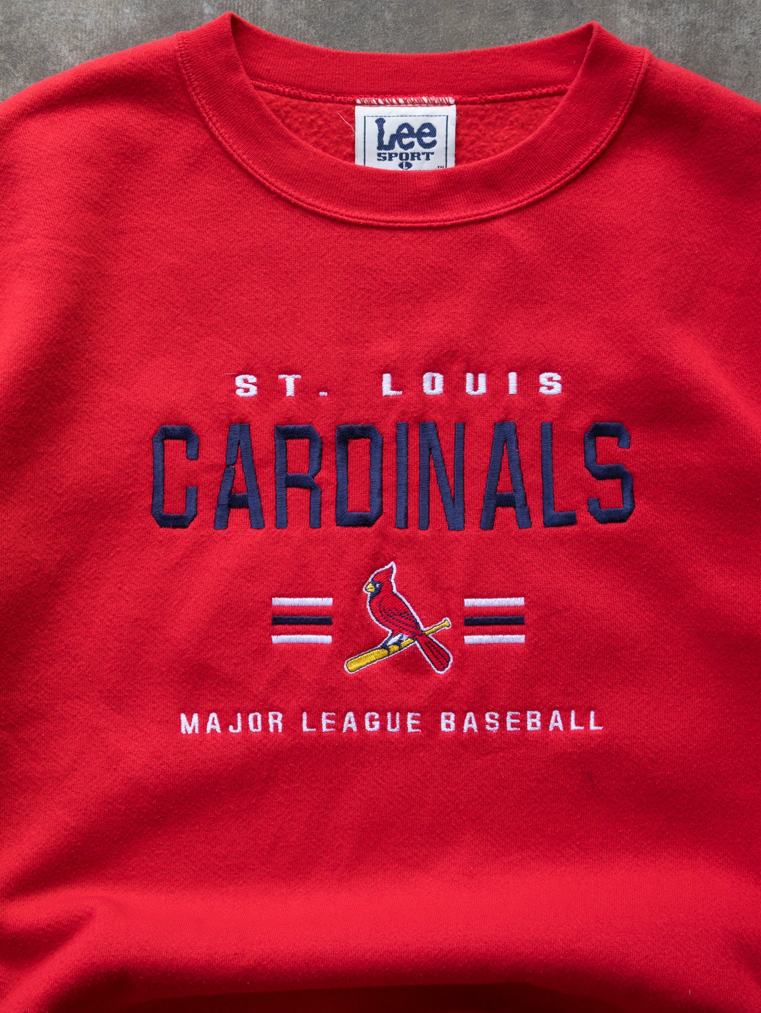 Vintage 90s Red St. Louis Cardinals Sweatshirt (L)