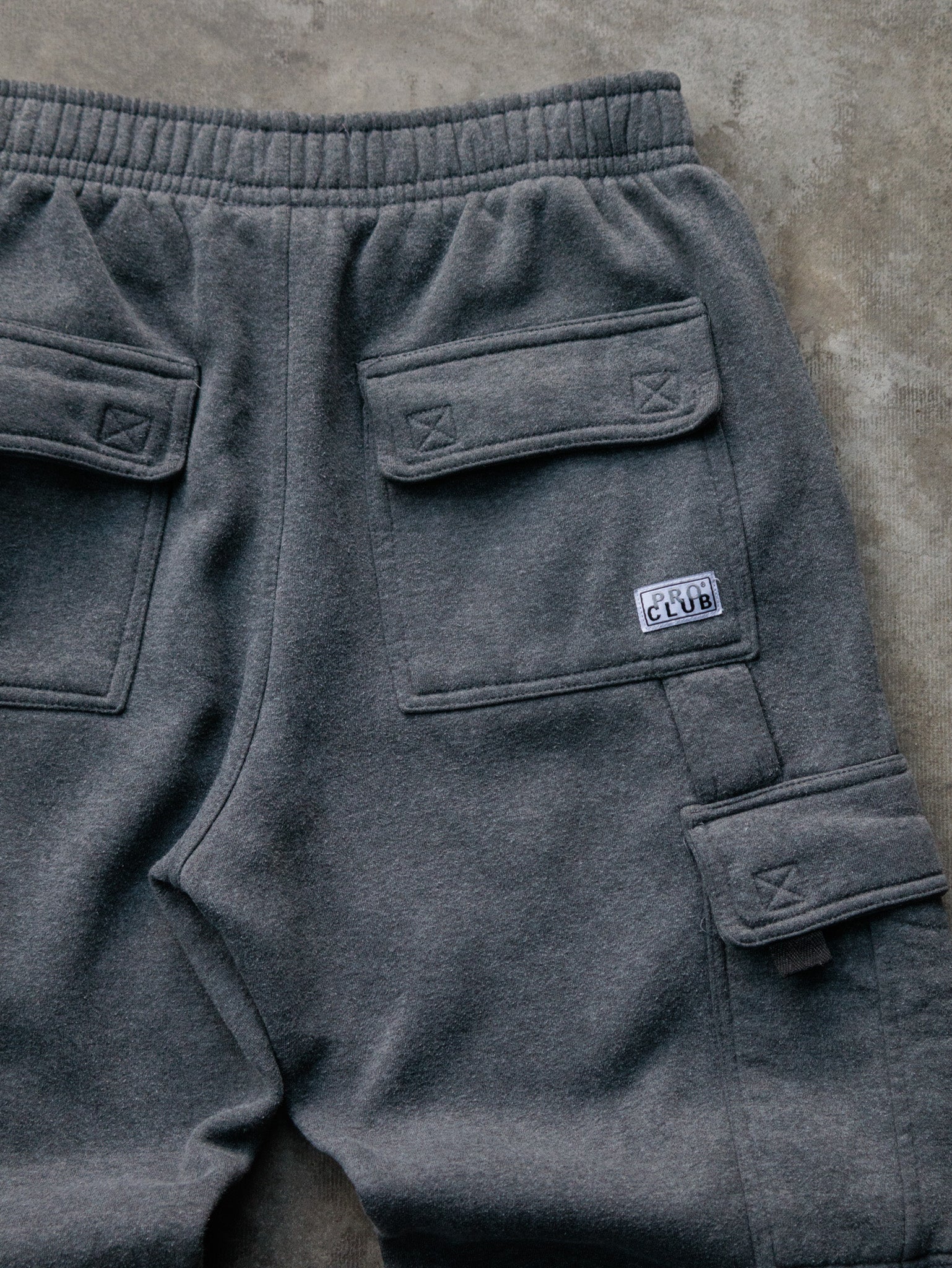 Vintage Grey Pro Club Cargo Pants (M)