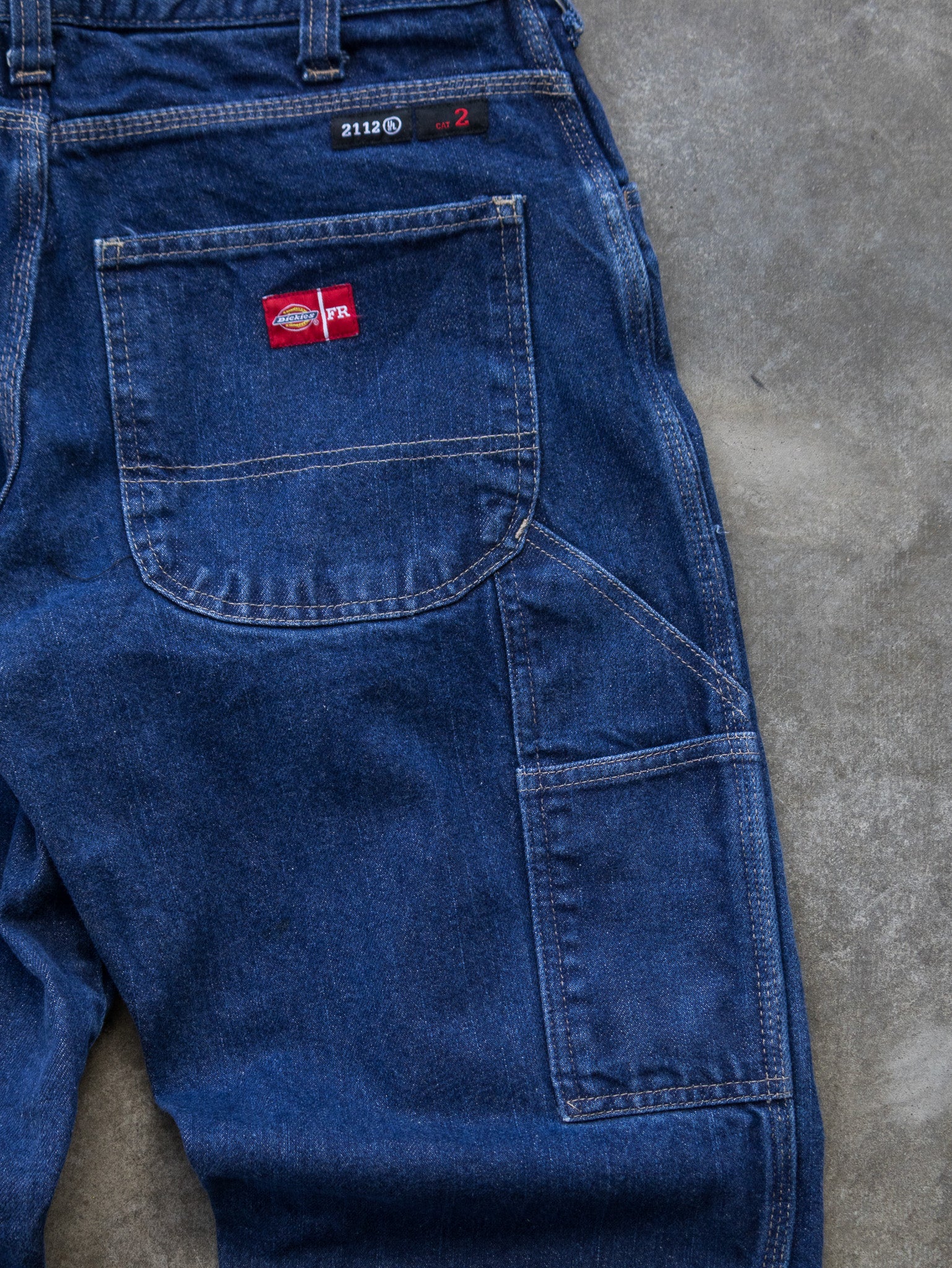 Vintage Blue Dickies Carpenter Jeans (W32)