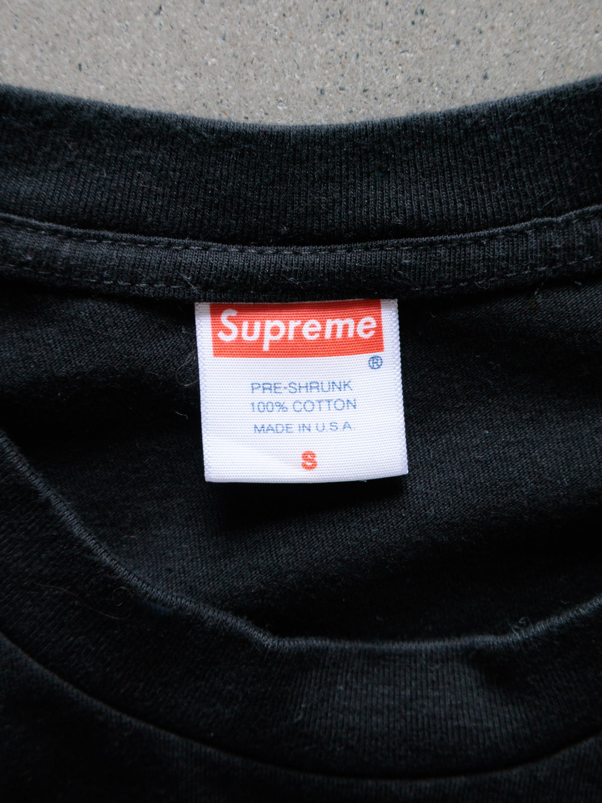 2019 Black Supreme Bandana Box Logo Tee (S)