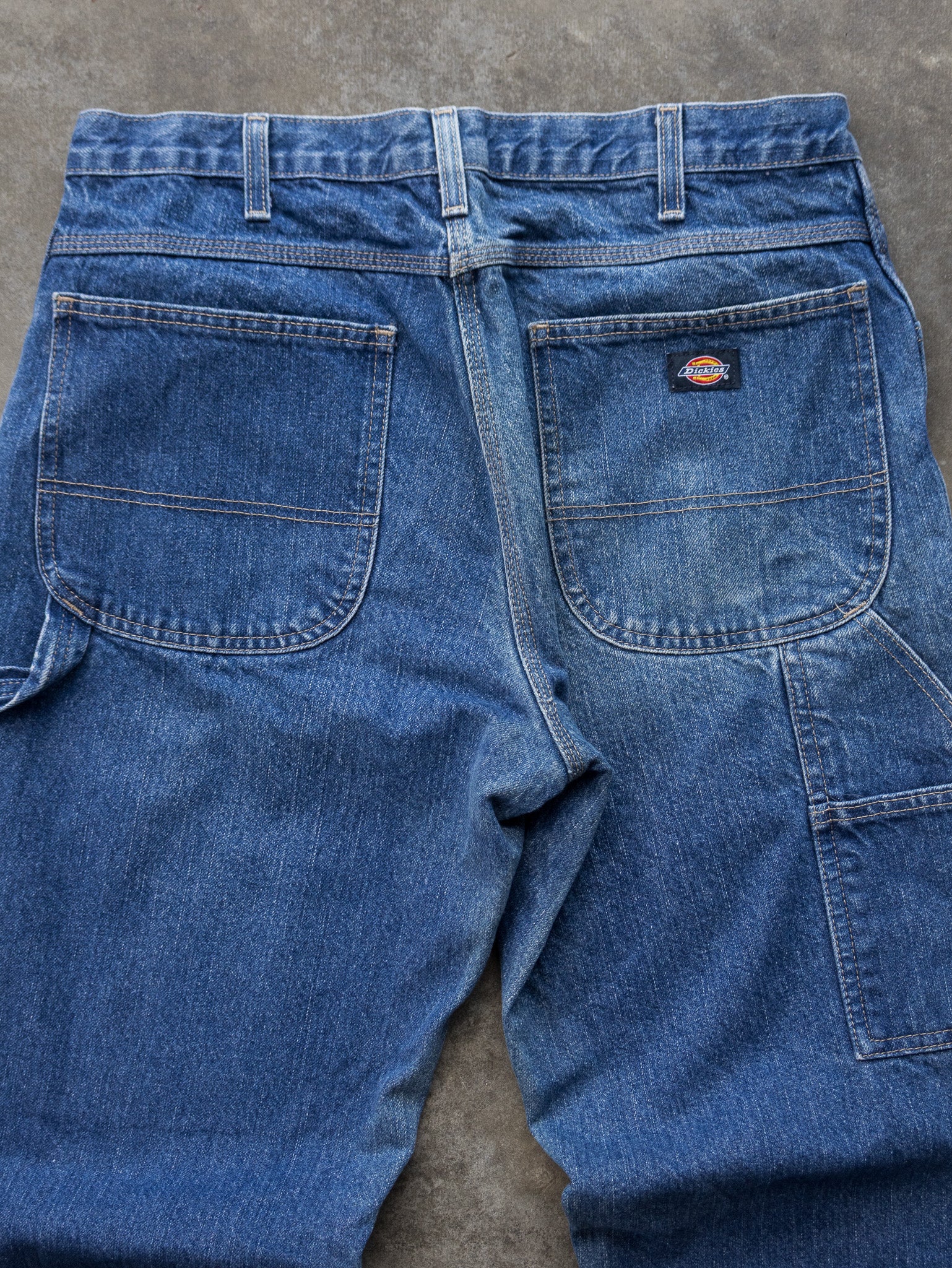 Vintage Blue Dickies Carpenter Jeans (W34)