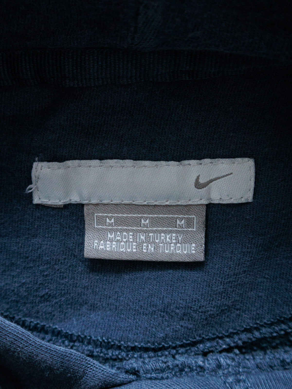 Vintage Navy Nike Hoodie (M)