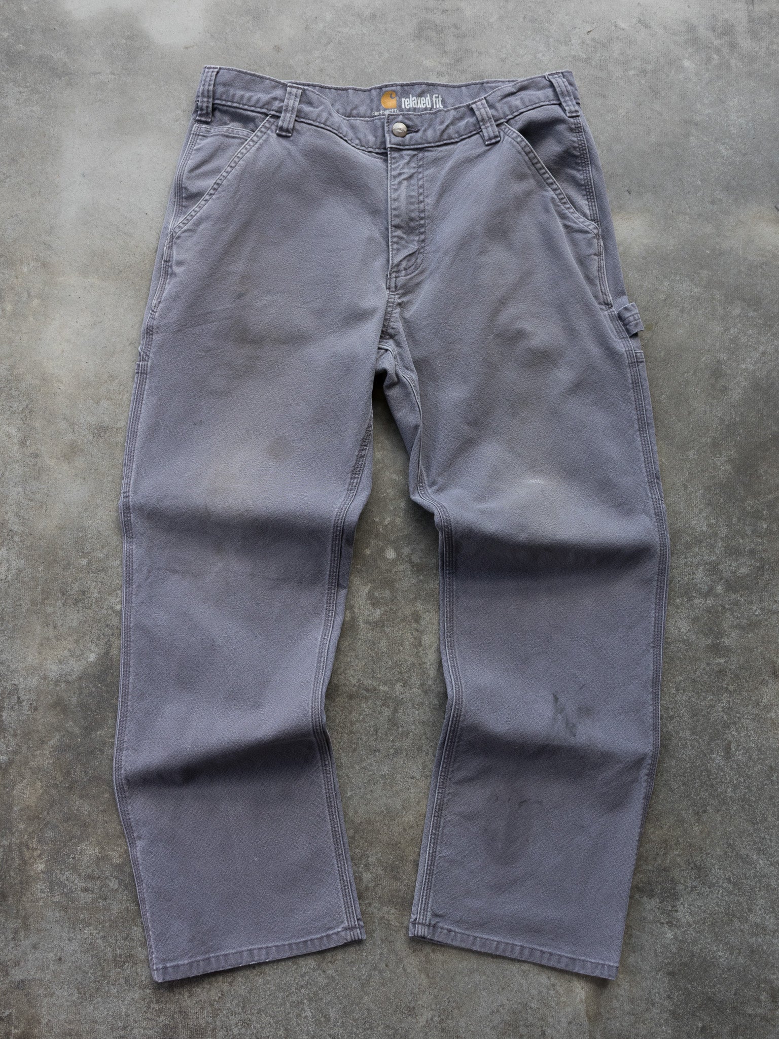 Vintage Grey Carhartt Carpenter Pants (W34)
