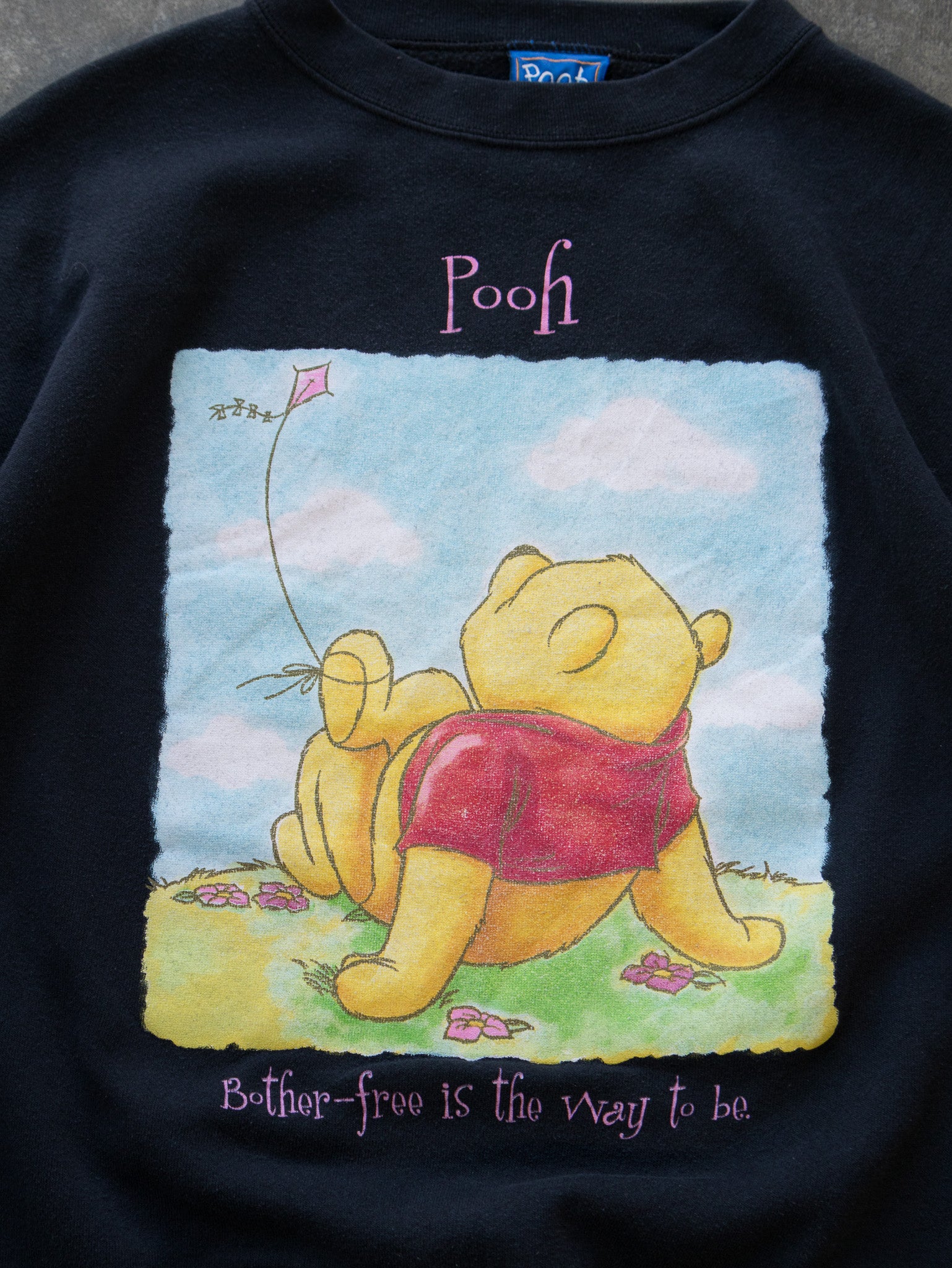 Vintage 90s Disney Pooh Sweatshirt (L)
