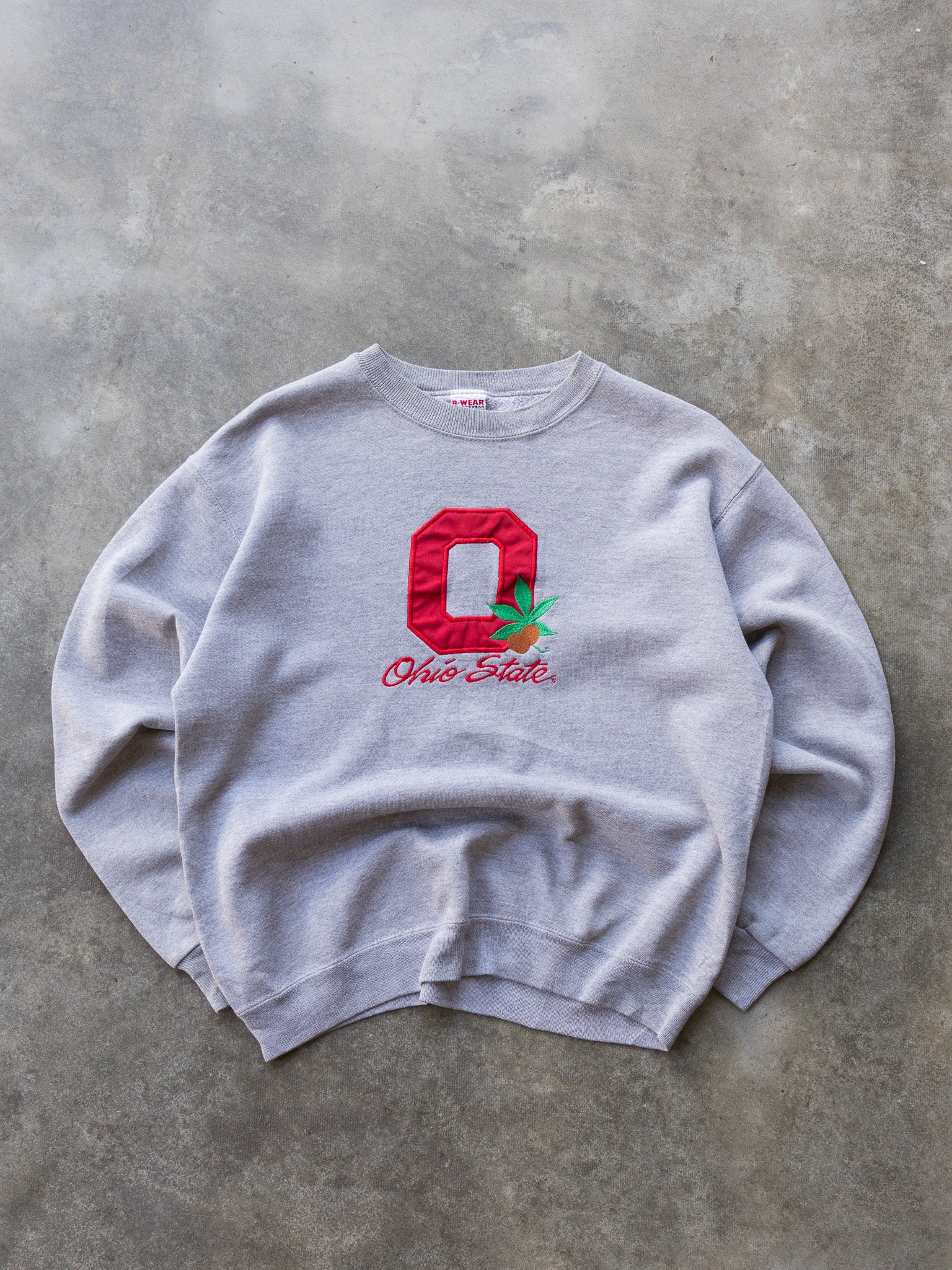 Vintage 90s Grey Ohio State Sweatshirt (M)