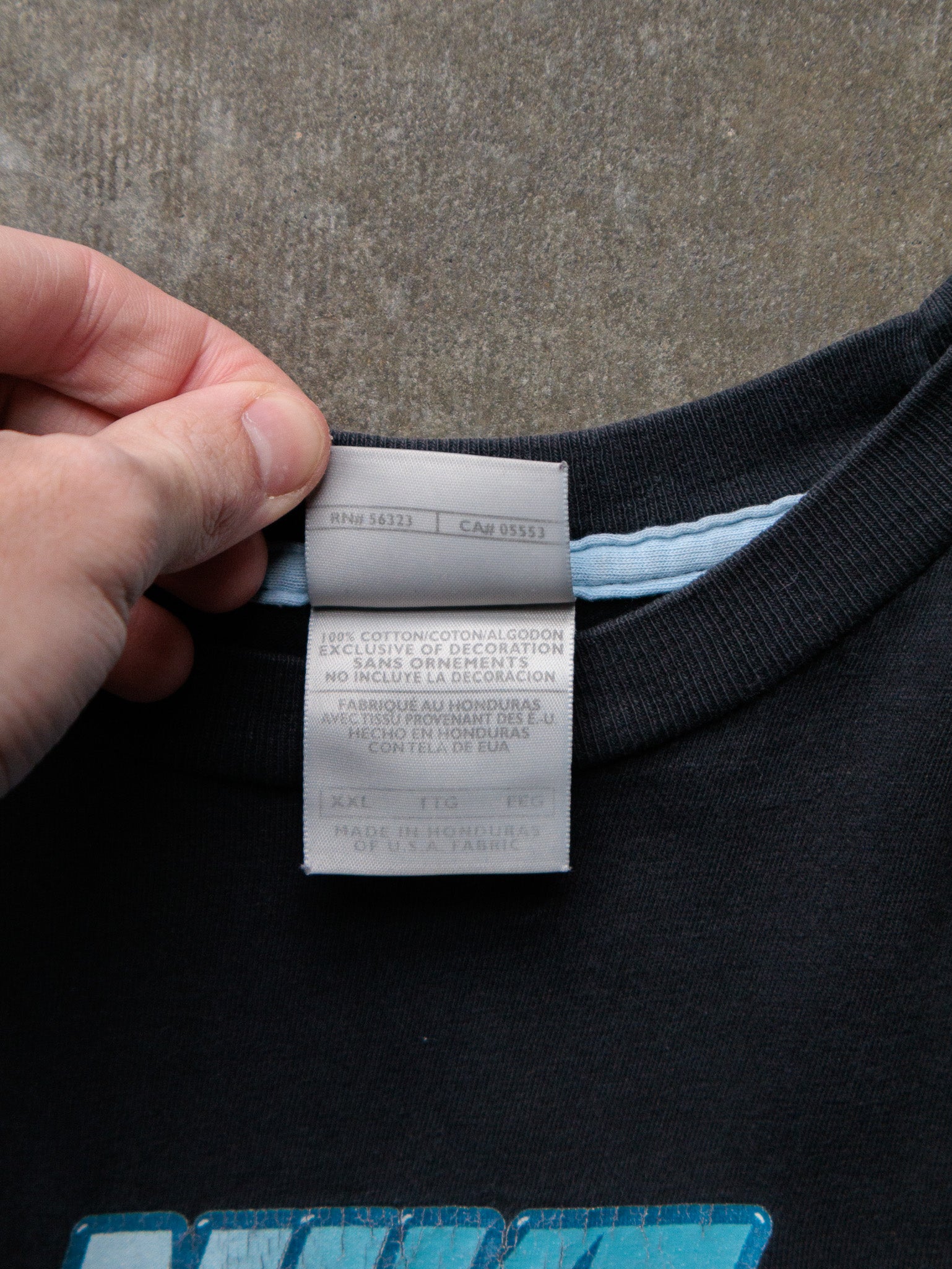 Vintage 90s Black Nike Futura Logo Tee (2XL)