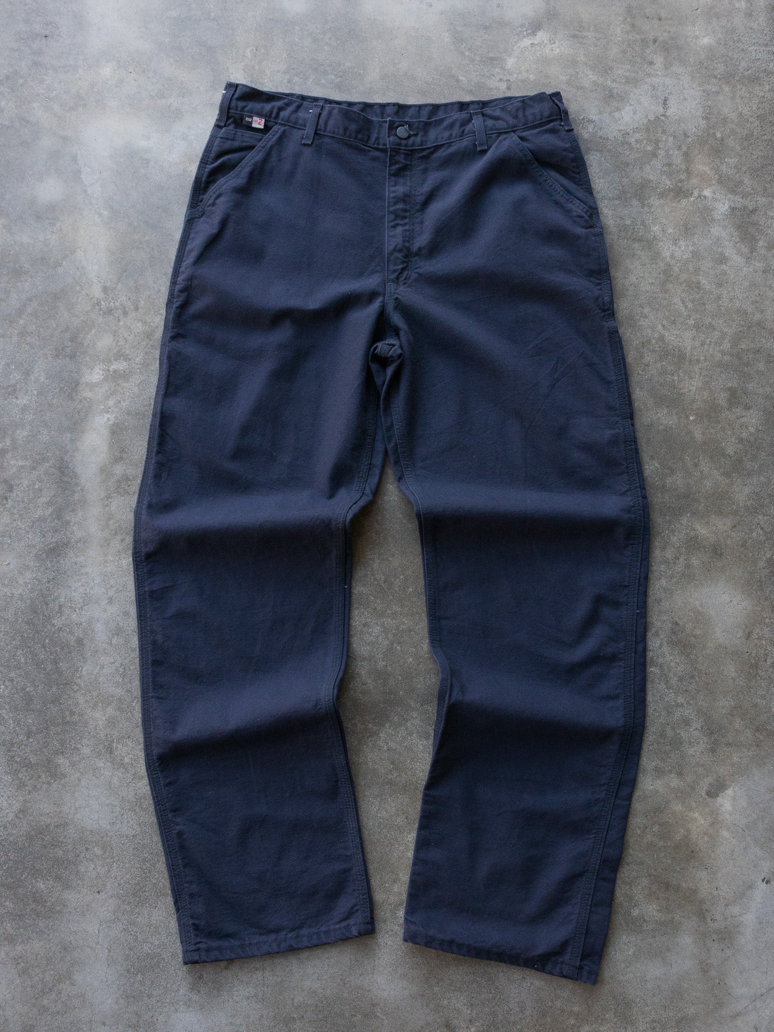 Vintage Carhartt Navy Carpenter Pants (W36)