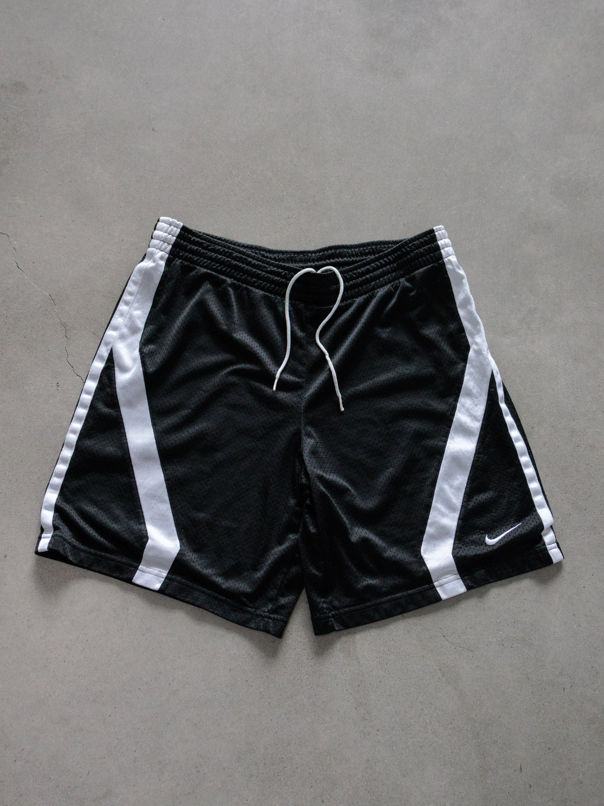 Vintage Black Nike Mesh Shorts (S)