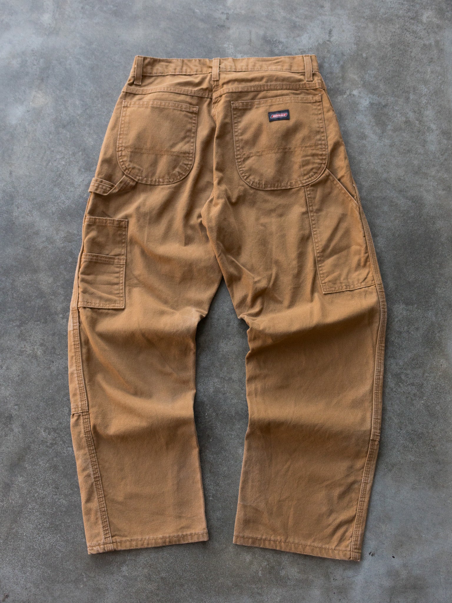 Vintage Brown Dickies Double Knee Carpenter Pants (W30)