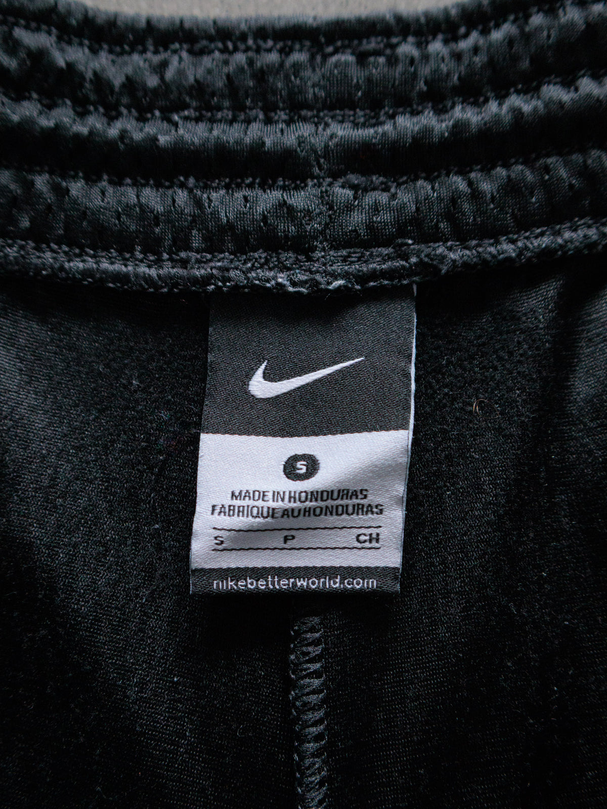 Vintage Black Nike Mesh Shorts (S)