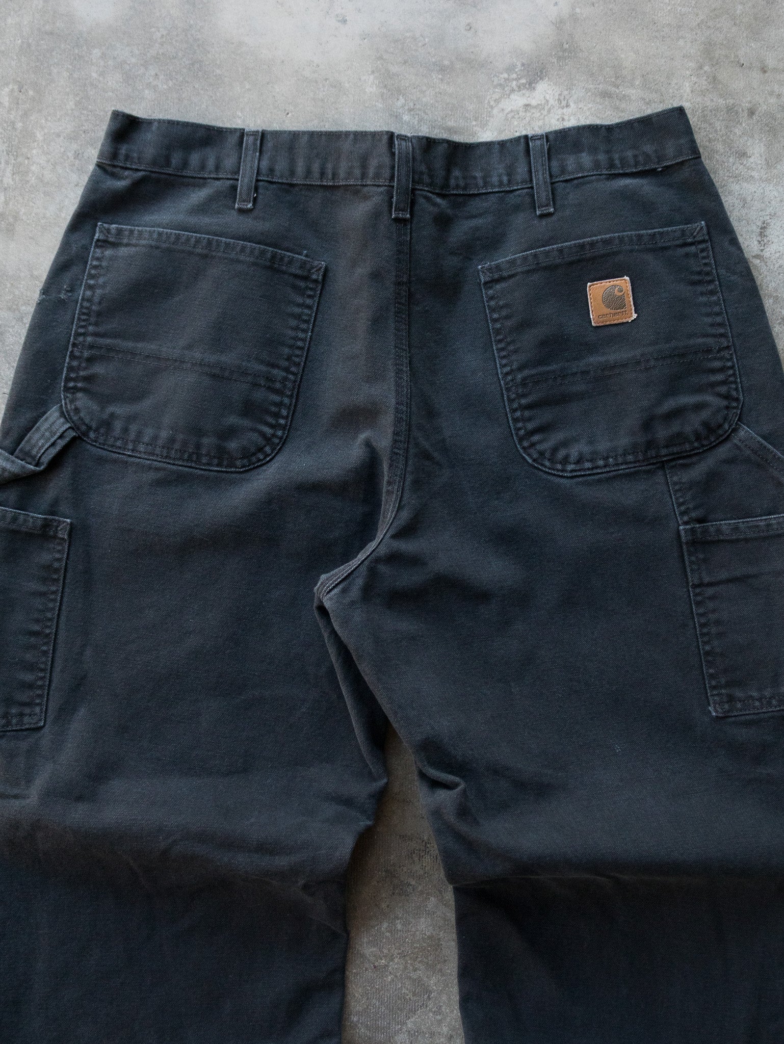 Vintage Black Carhartt Carpenter Pants (W36)