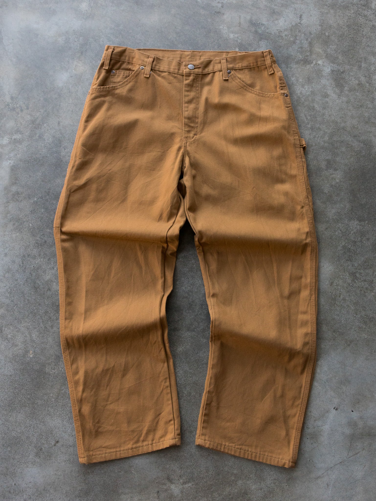 Vintage Brown Dickies Carpenter Pants (W36)