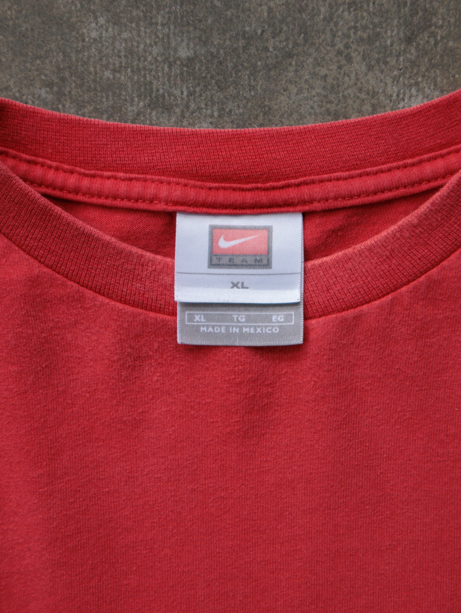 Vintage 2008 Red Nike Soccer National Cup Tee (XL)