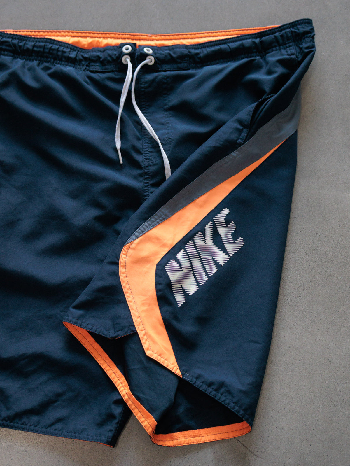 Vintage Navy Nike Swim Shorts (L)